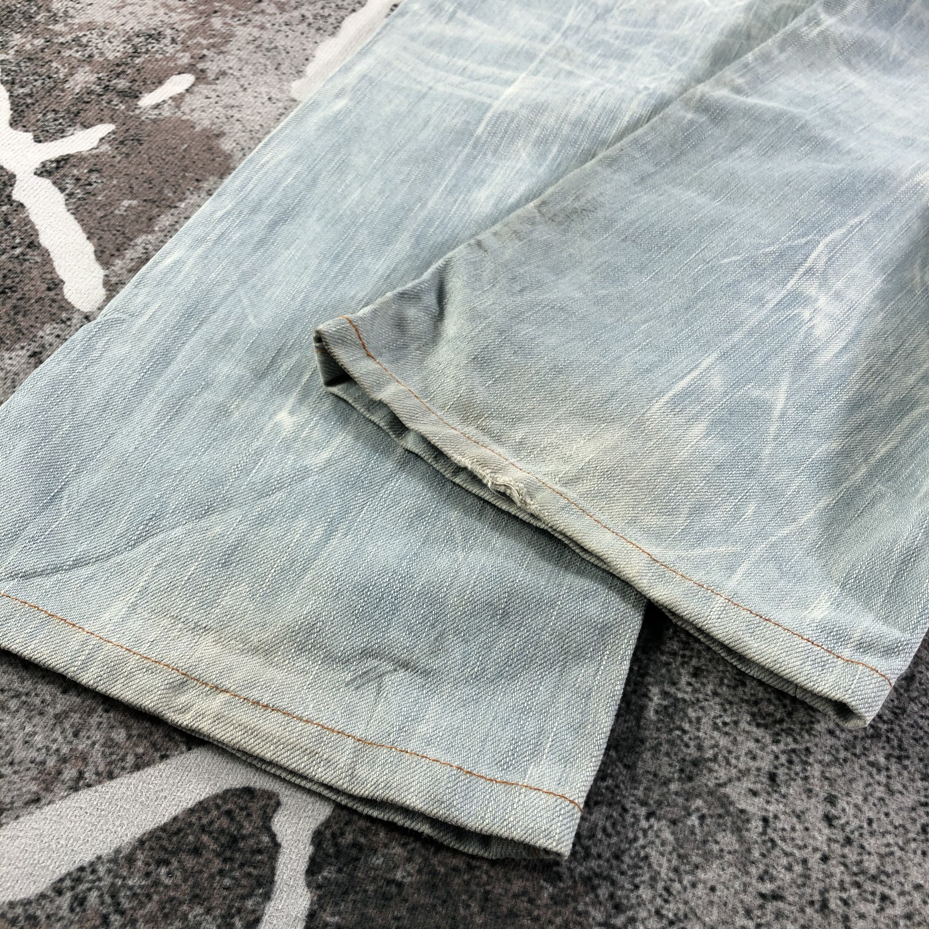Edwin Edwin 503 Blue Trip Jeans Patchwork Denim KJ1640 Size US 28 / EU 44 - 6 Thumbnail