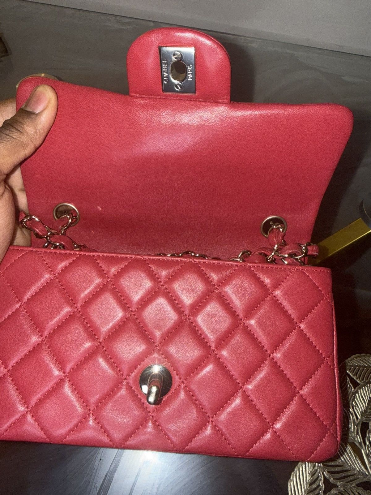 Chanel Red Chanel Mini Size ONE SIZE - 2 Thumbnail