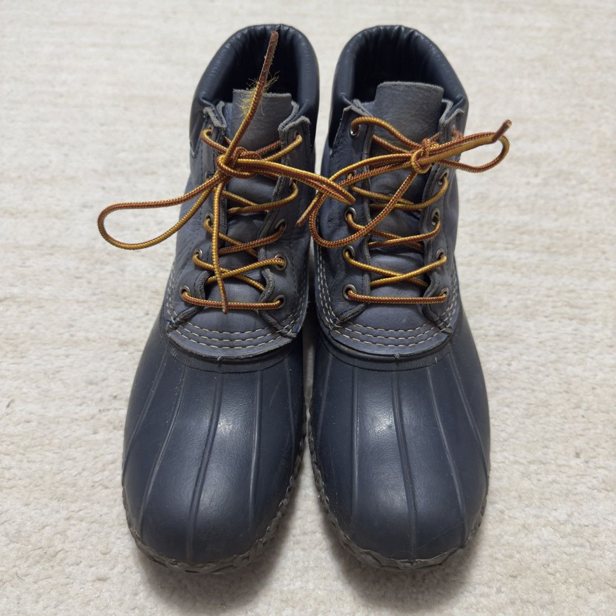 L.L. Bean Vintage Bean Boots By LL Bean Duck Rubber Blue Men's 11 M Size US 11 / EU 44 - 3 Thumbnail