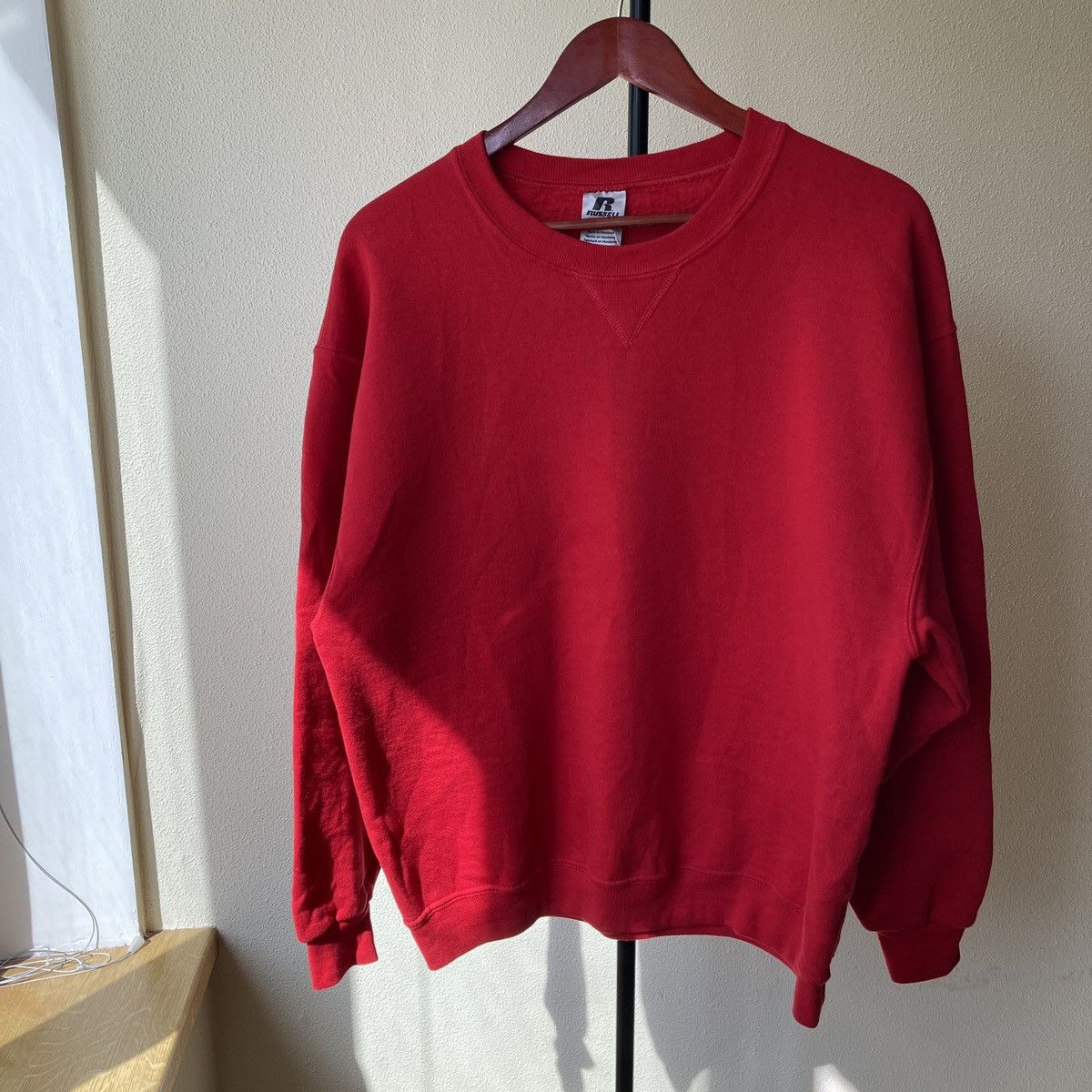 Russell Athletic Russel Athletic Vintage 90s Sweatshirt Red Sportswear Size US L / EU 52-54 / 3 - 1 Thumbnail