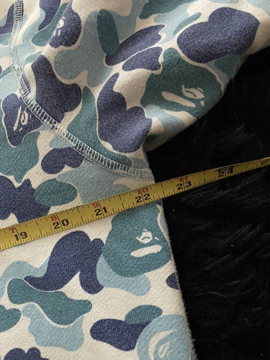 Bape Bape Shark Hoodie Blue Camo Size US XL / EU 56 / 4 - 15 Thumbnail