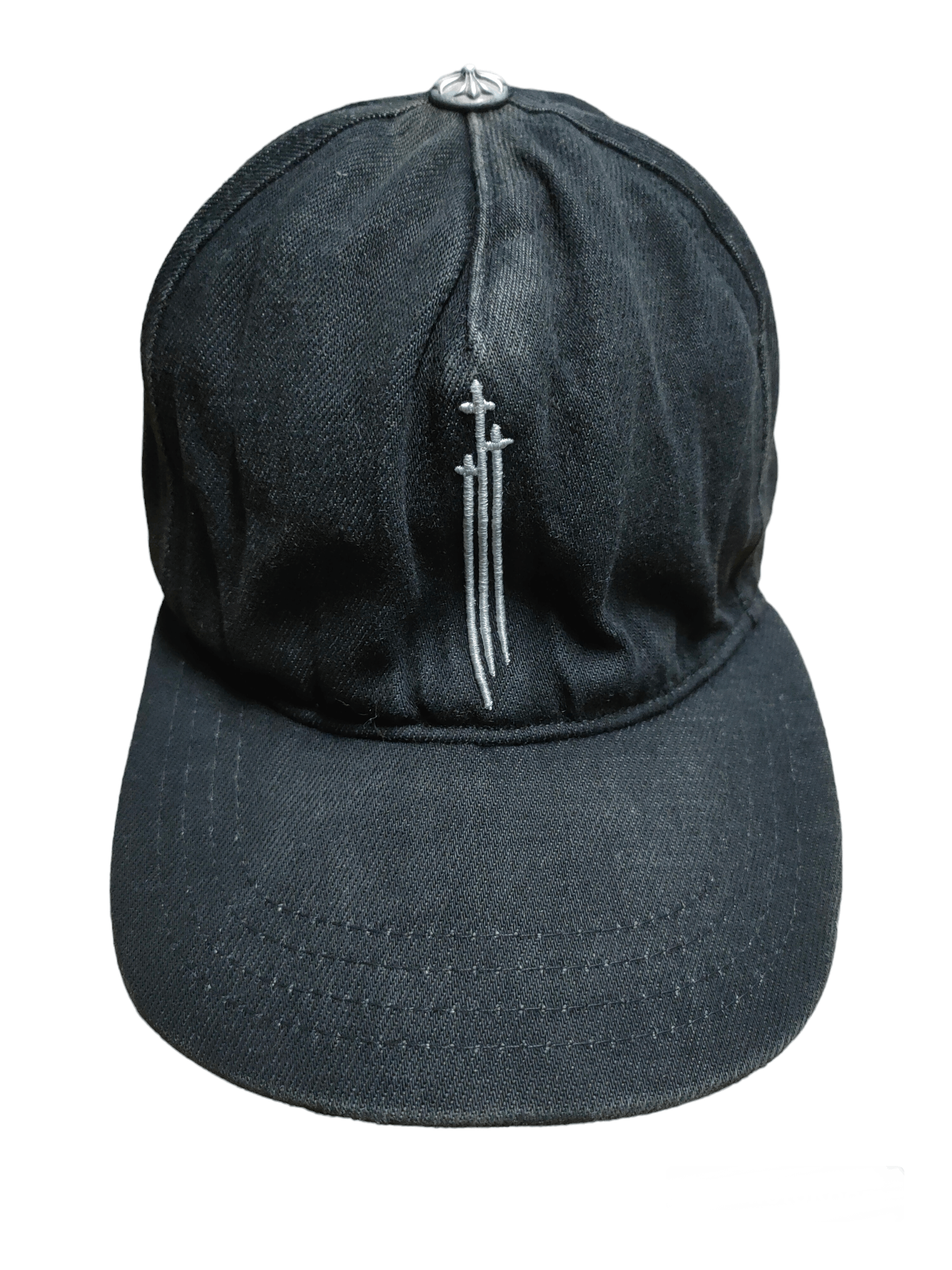 Chrome Hearts authentic distressed chrome hearts cap hat | Grailed Chrome Hearts authentic distressed chrome hearts cap hat | Grailed