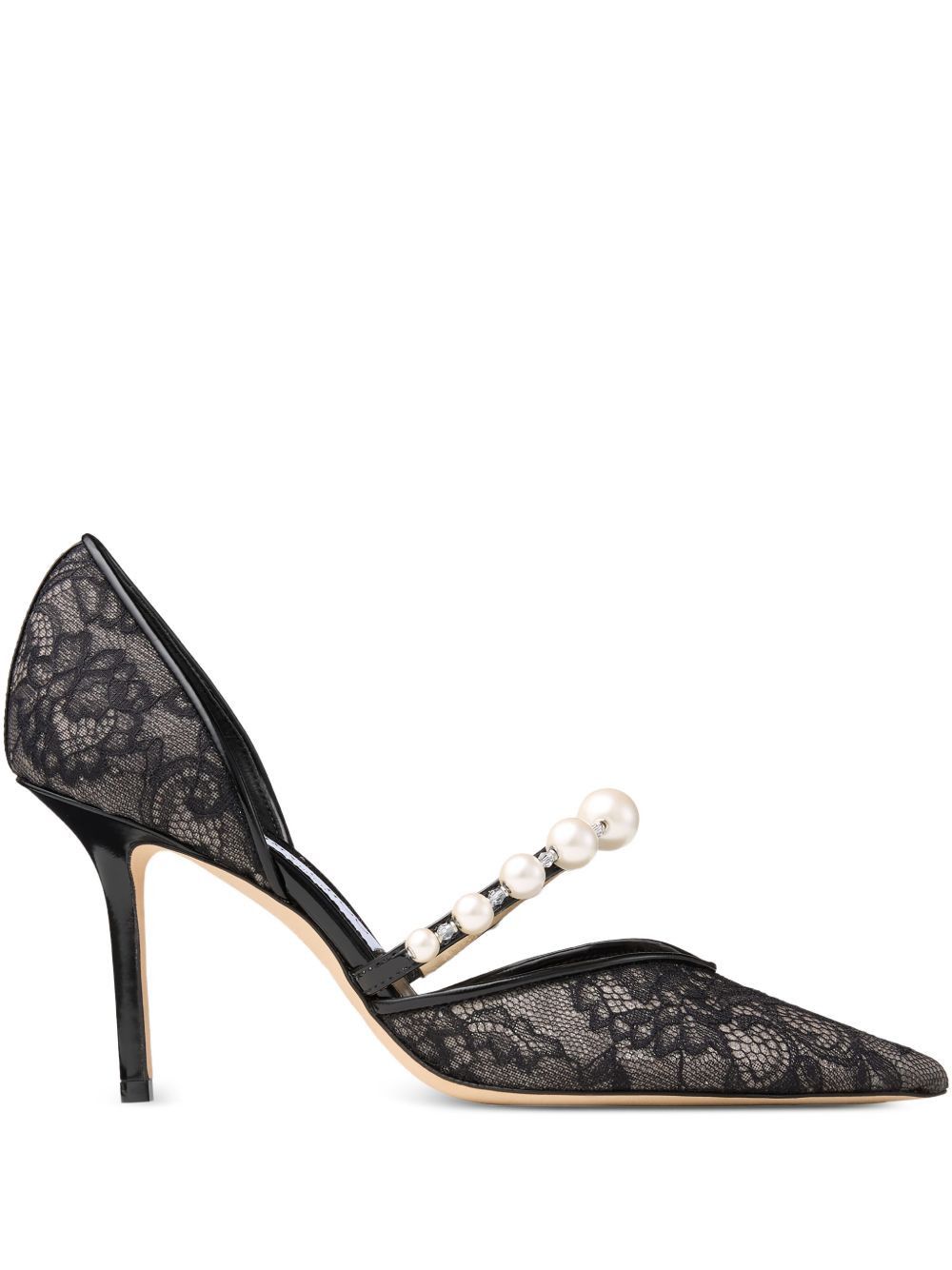 Jimmy Choo AURELIE LEATHER PUMPS Size US 11 / IT 41 - 1 Thumbnail