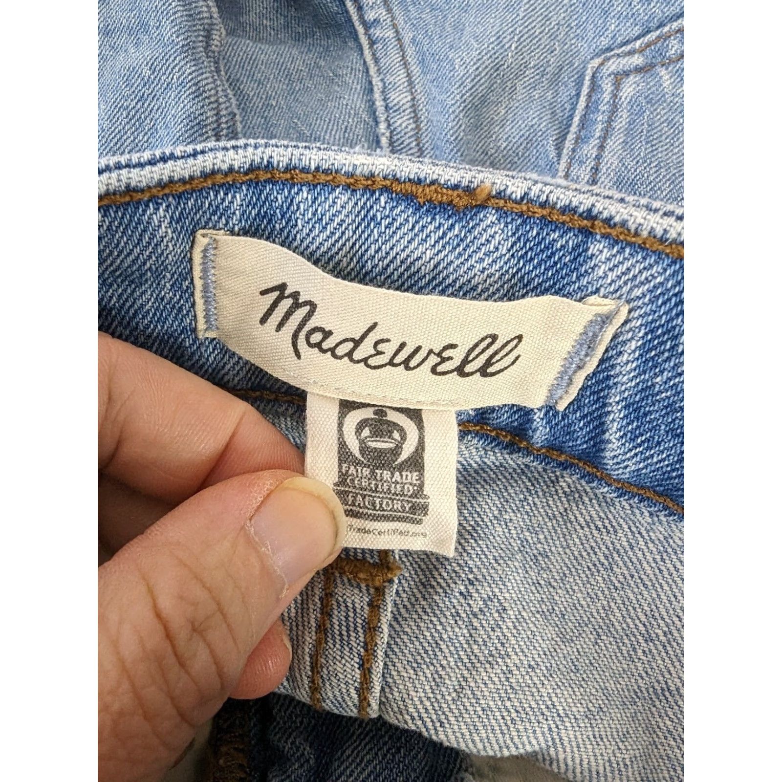 Madewell Madewell Jeans The Curvy Perfect Vintage High Rise Ankle Womens 26 Blue M6W Size 26" / US 2 / IT 38 - 4 Thumbnail
