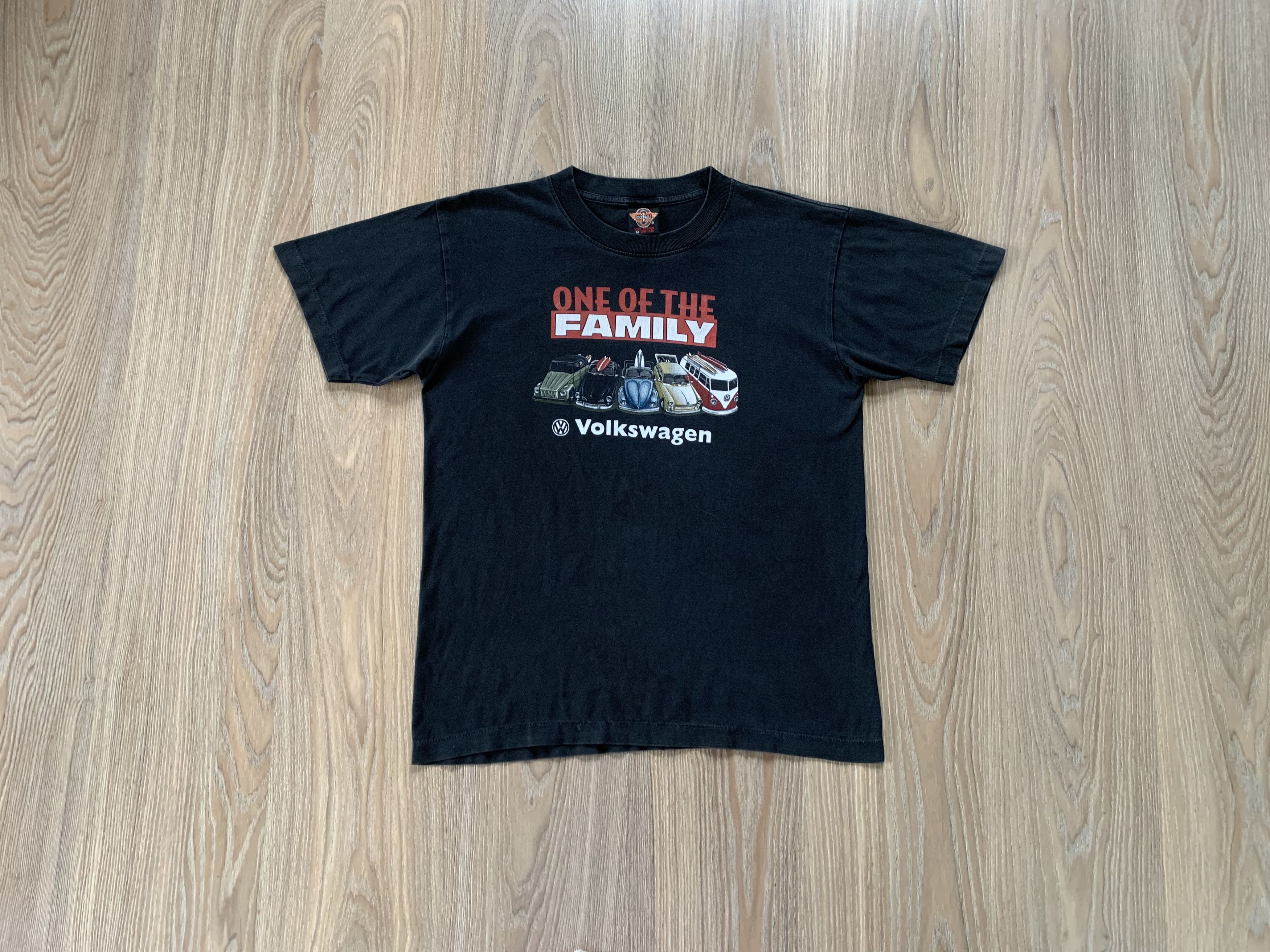 Vintage Volkswagen One Of The Family Vintage T Shirt Size US M / EU 48-50 / 2 - 1 Thumbnail