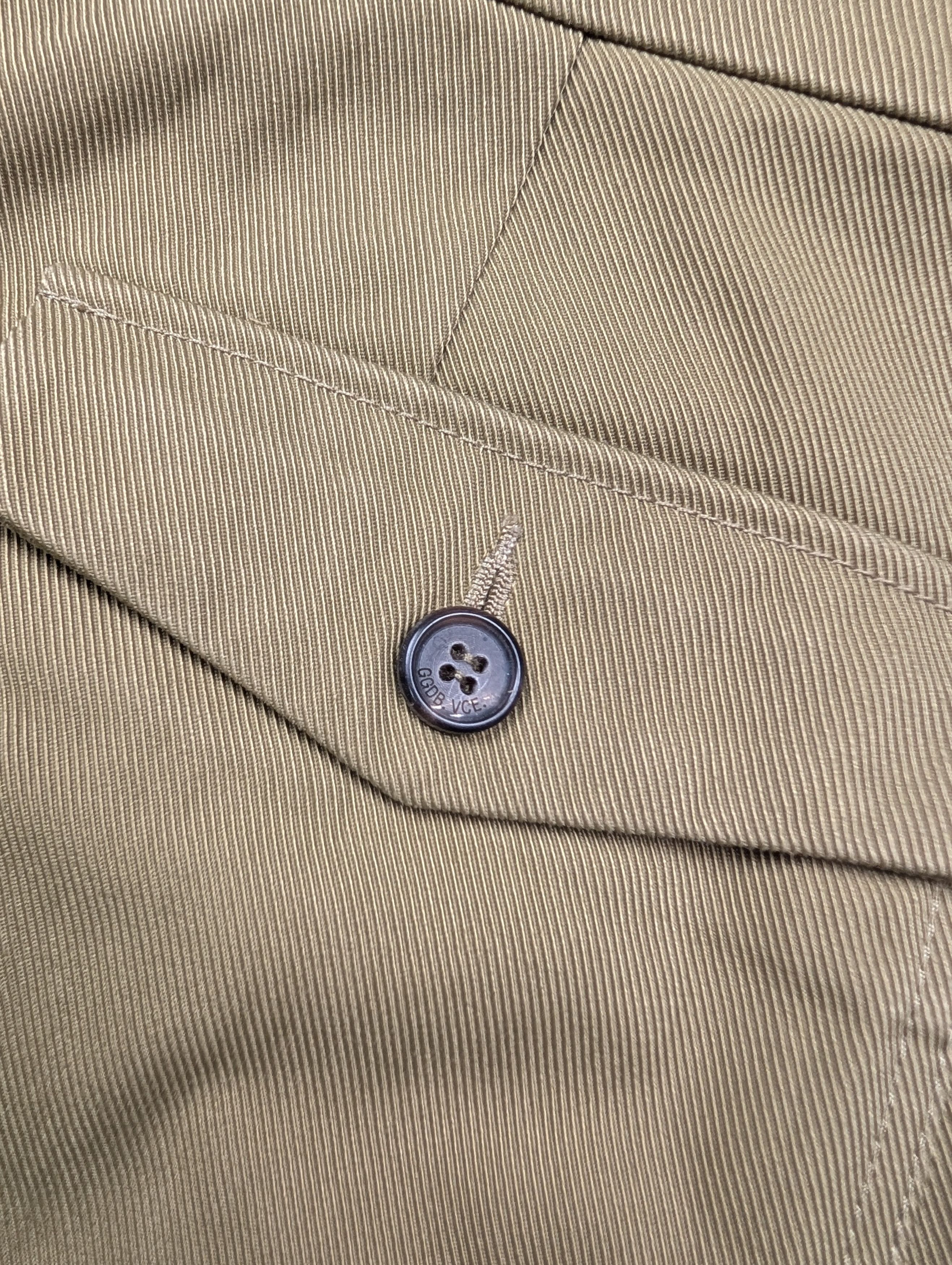 Golden Goose Golden Goose Khaki Pleated Pants Size 26" / US 2 / IT 38 - 7 Thumbnail