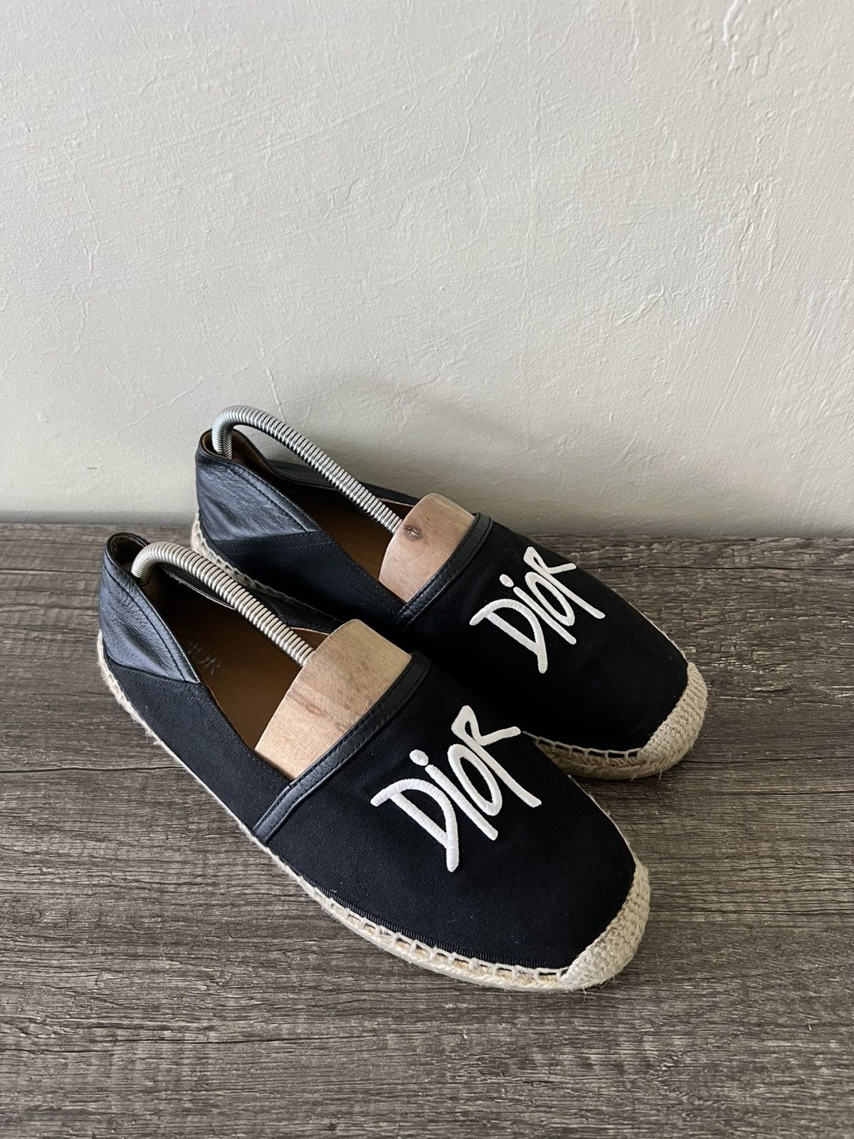 Dior CHRISTIAN DIOR SCRIPT LOGO ESPADRILLES Size US 9 / EU 42 - 5 Thumbnail