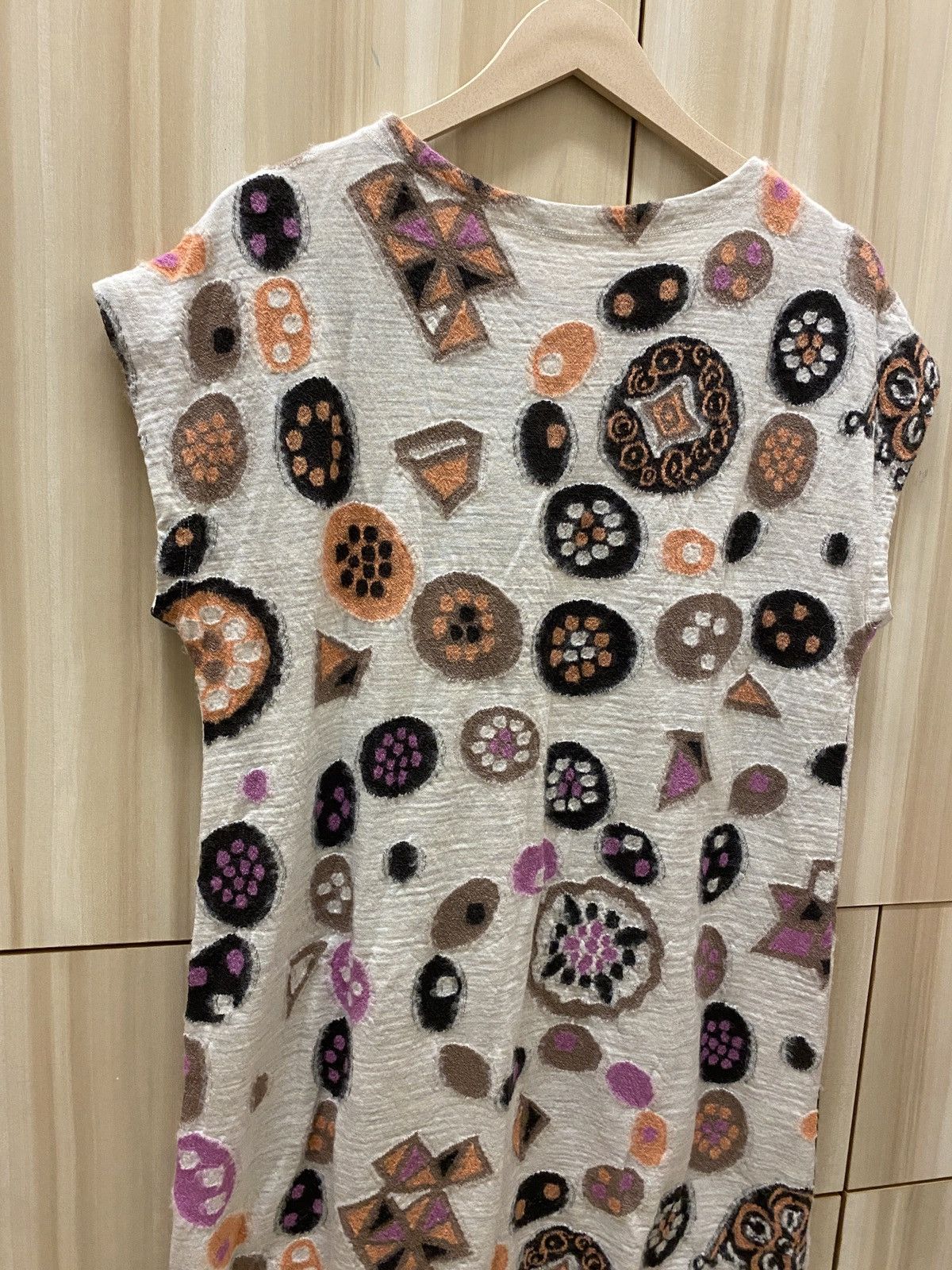 Issey Miyake Issey Miyake HeaRT HaaT Wool Dress Size M / US 6-8 / IT 42-44 - 5 Thumbnail