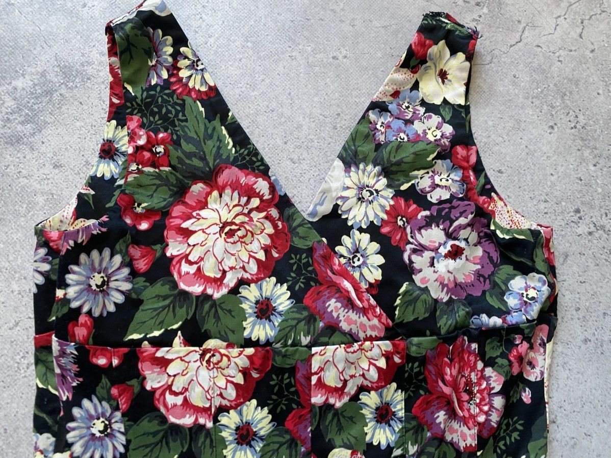 Dolce & Gabbana Vintage Dolce & Gabbana Floral Dress Authentic Y2K Luxury Size M / US 6-8 / IT 42-44 - 18 Thumbnail