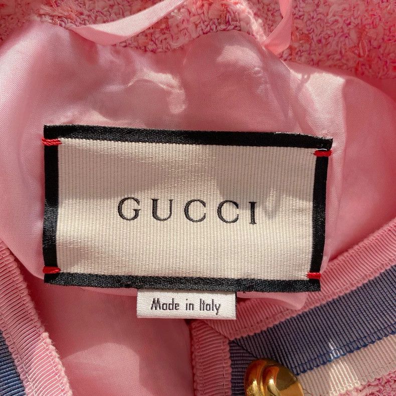 Gucci Gucci Pink braided coat Size S / US 4 / IT 40 - 6 Thumbnail