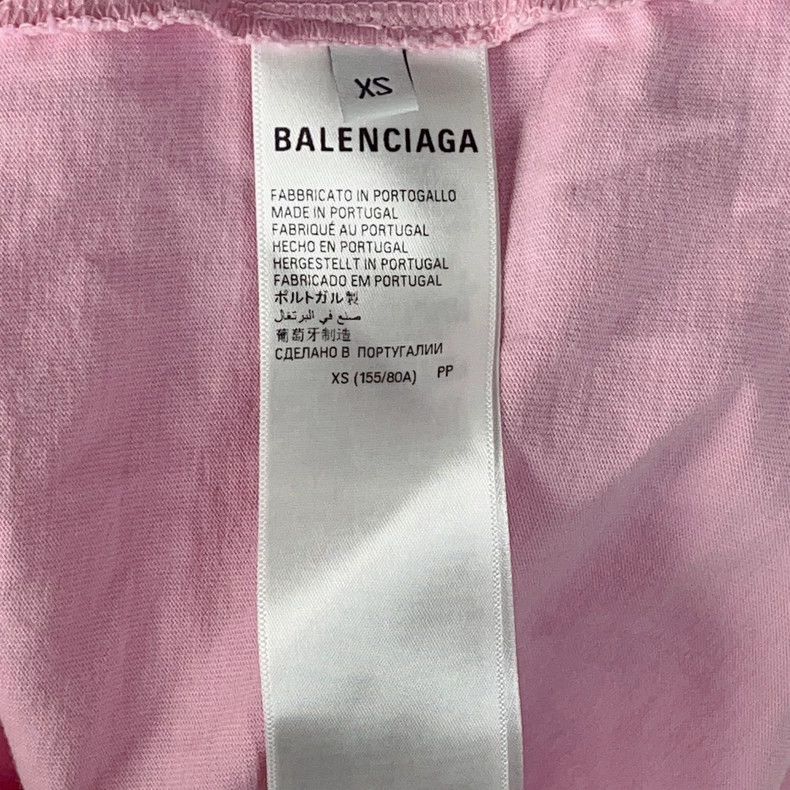 Balenciaga Balenciaga Solid color rhinestone round neck short sleeve Size US XS / EU 42 / 0 - 5 Thumbnail