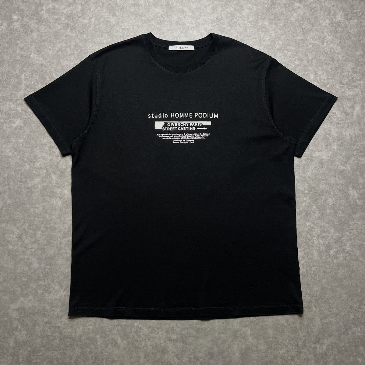 Givenchy Givenchy studio homme podium tee Size US L / EU 52-54 / 3 - 1 Thumbnail