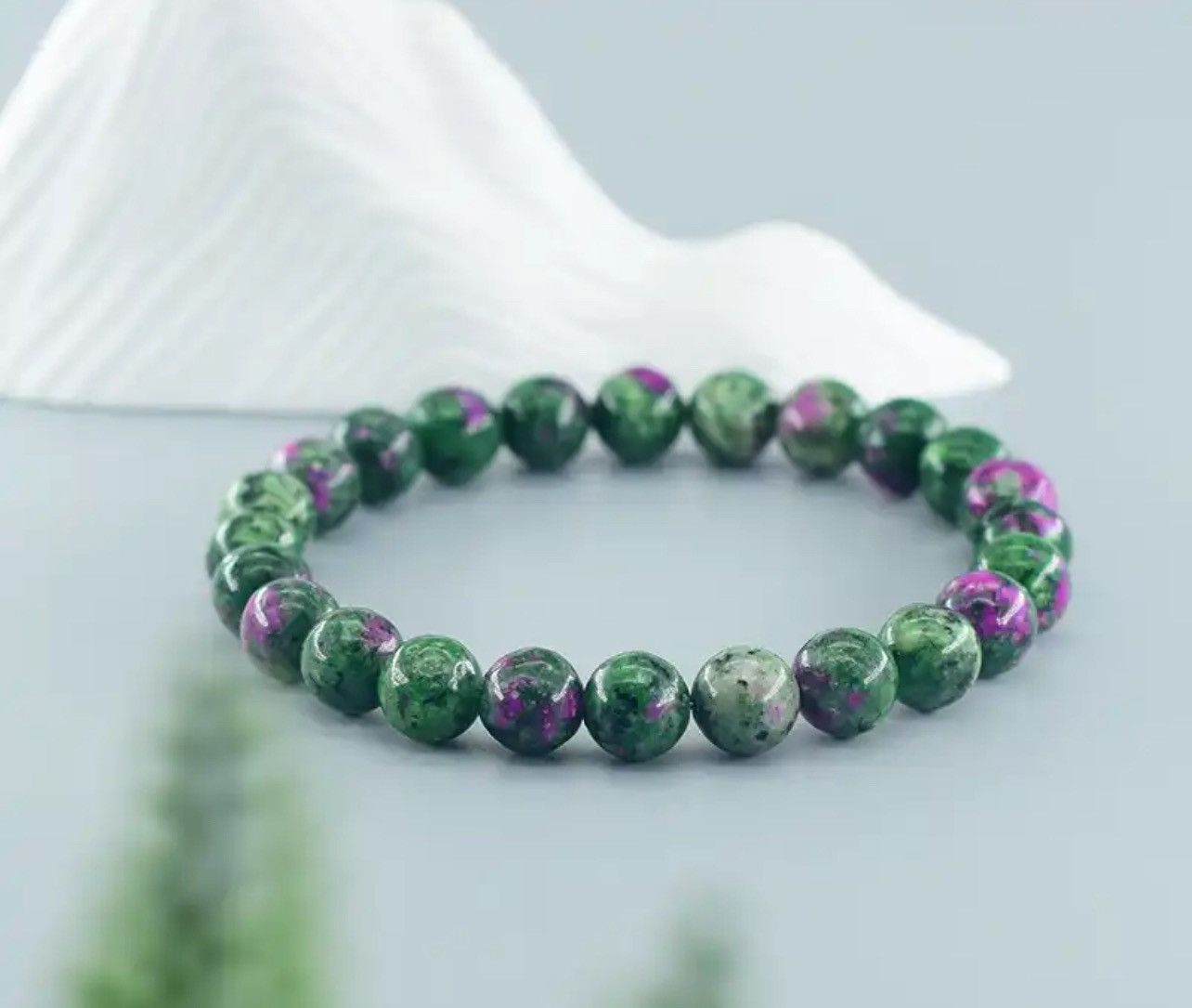 Vintage Natural Stone Bead Bracelet Size ONE SIZE - 4 Thumbnail
