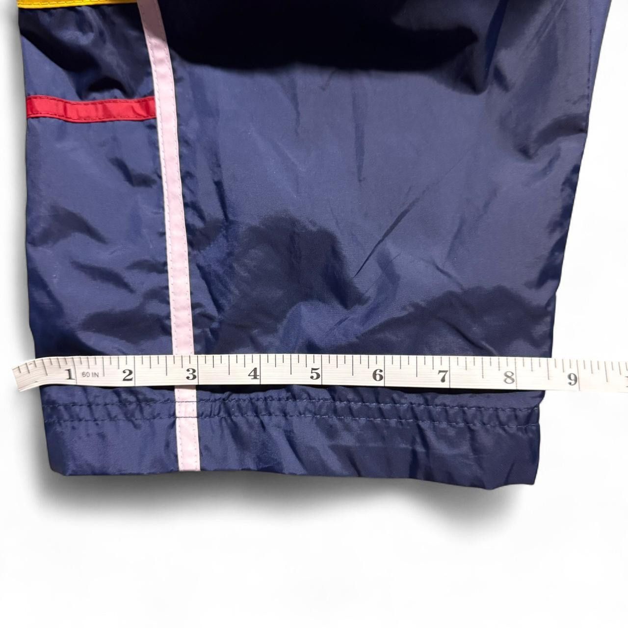 Nike GS Signature Navy Nylon Track Pants Baggy Y2K 90s Retro Size US 34 / EU 50 - 5 Thumbnail