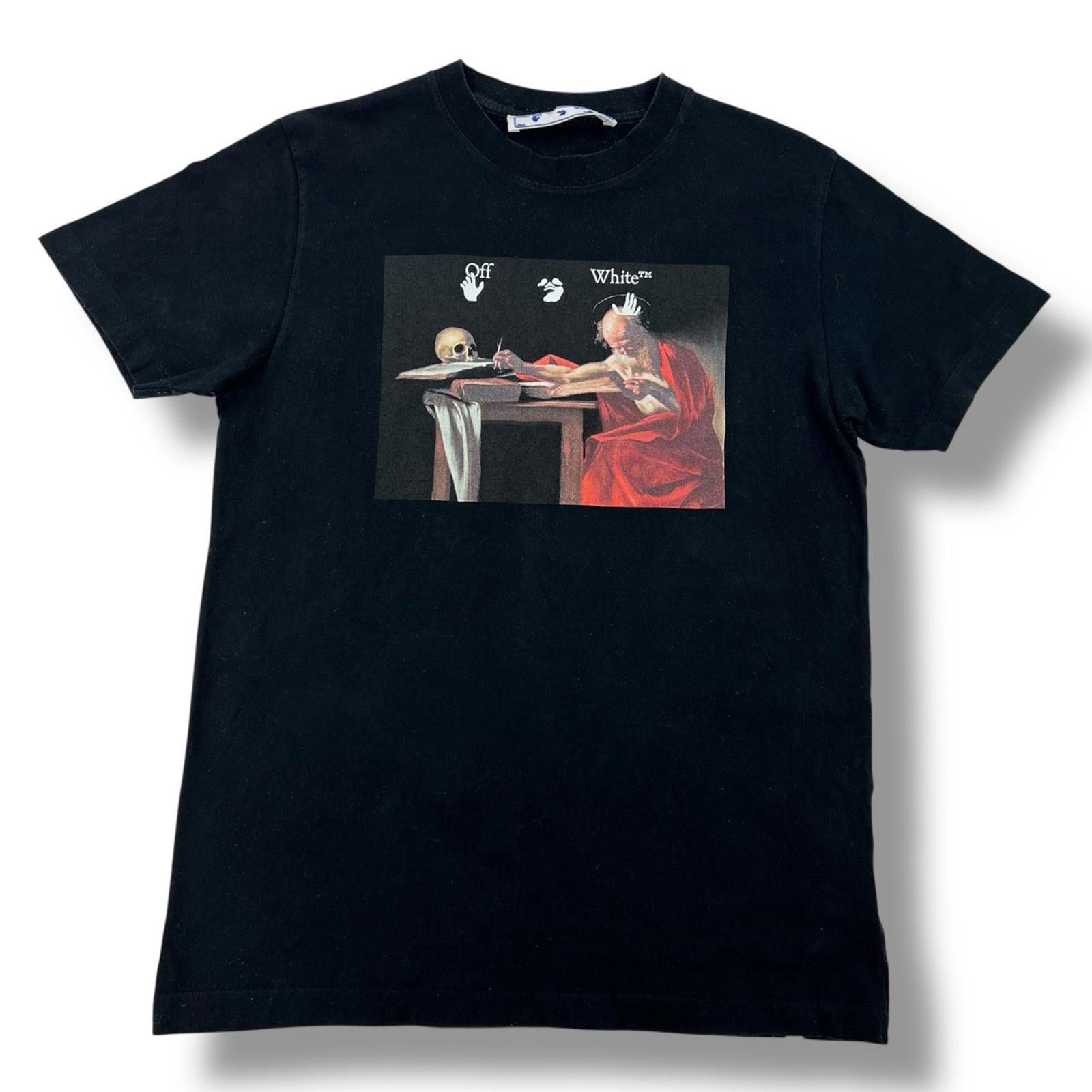 Off-White Off-White Caravaggio T-Shirt Black Size US S / EU 44-46 / 1 - 2 Thumbnail