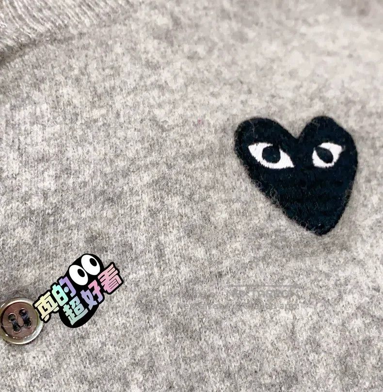 Comme des Garcons Comme Des Garcons Spade Heart Wool Cardigan Size M / US 6-8 / IT 42-44 - 3 Thumbnail