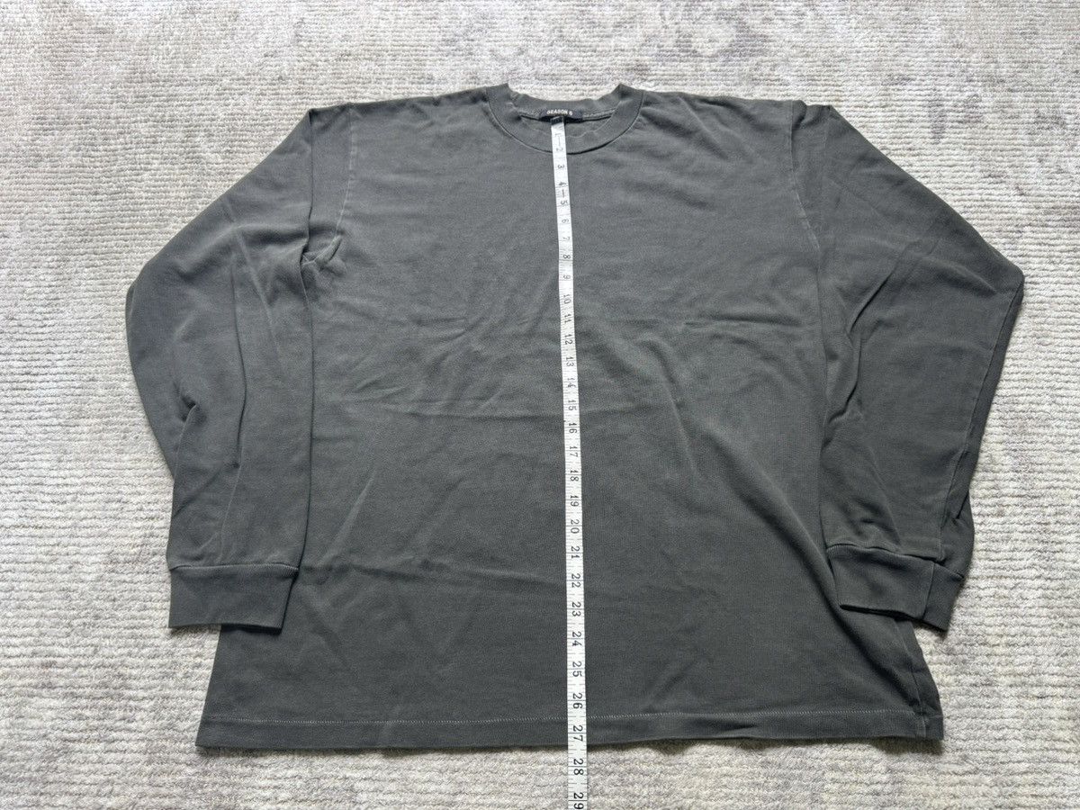 Gap × Kanye West × Yeezy Yeezy Season 6 Longsleeve Tee Shirt Core Gray Long Sleeve Size US L / EU 52-54 / 3 - 6 Thumbnail