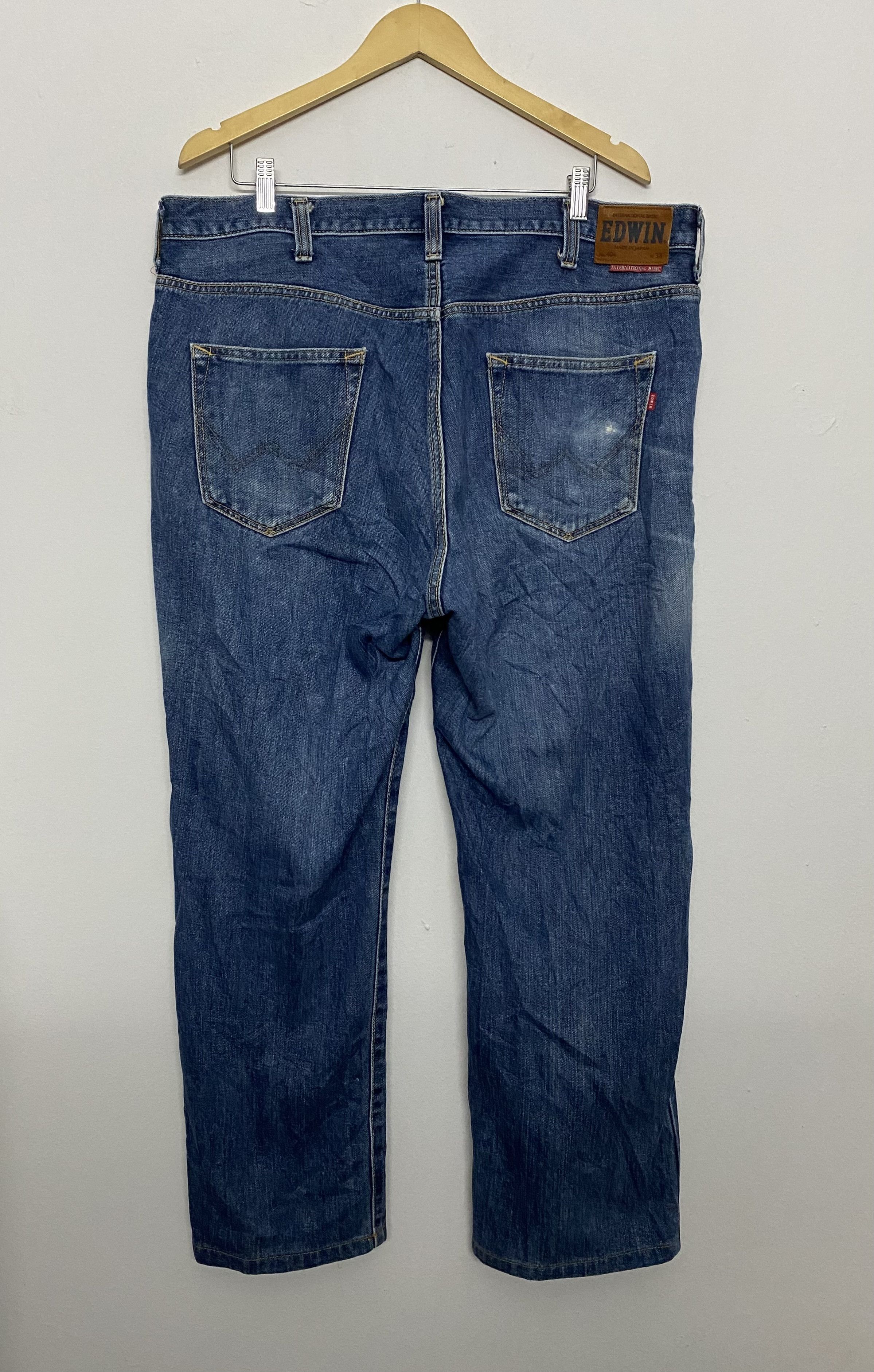 Edwin Edwin 404 MADE IN JAPAN International Basic Denim Jeans W38 Size US 40 / EU 56 - 2 Thumbnail