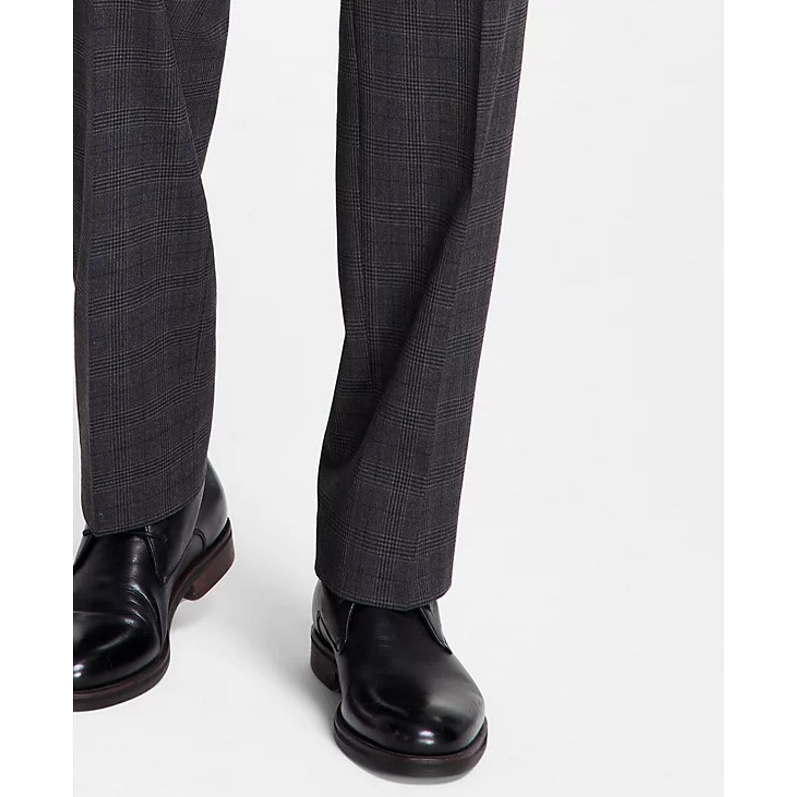 Michael Kors Michael Kors Men's Plaid Dark Grey Dress Pants Size 42W 32L Size US 42 / EU 58 - 5 Thumbnail