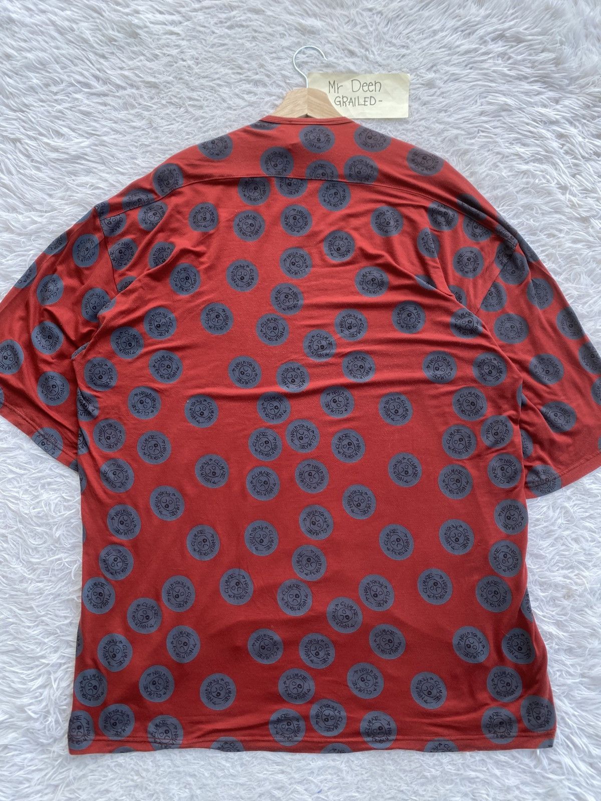 Vivienne Westwood Rare Vivienne Westwood Climate Change Evolution Tshirt Size L / US 10 / IT 46 - 23 Thumbnail