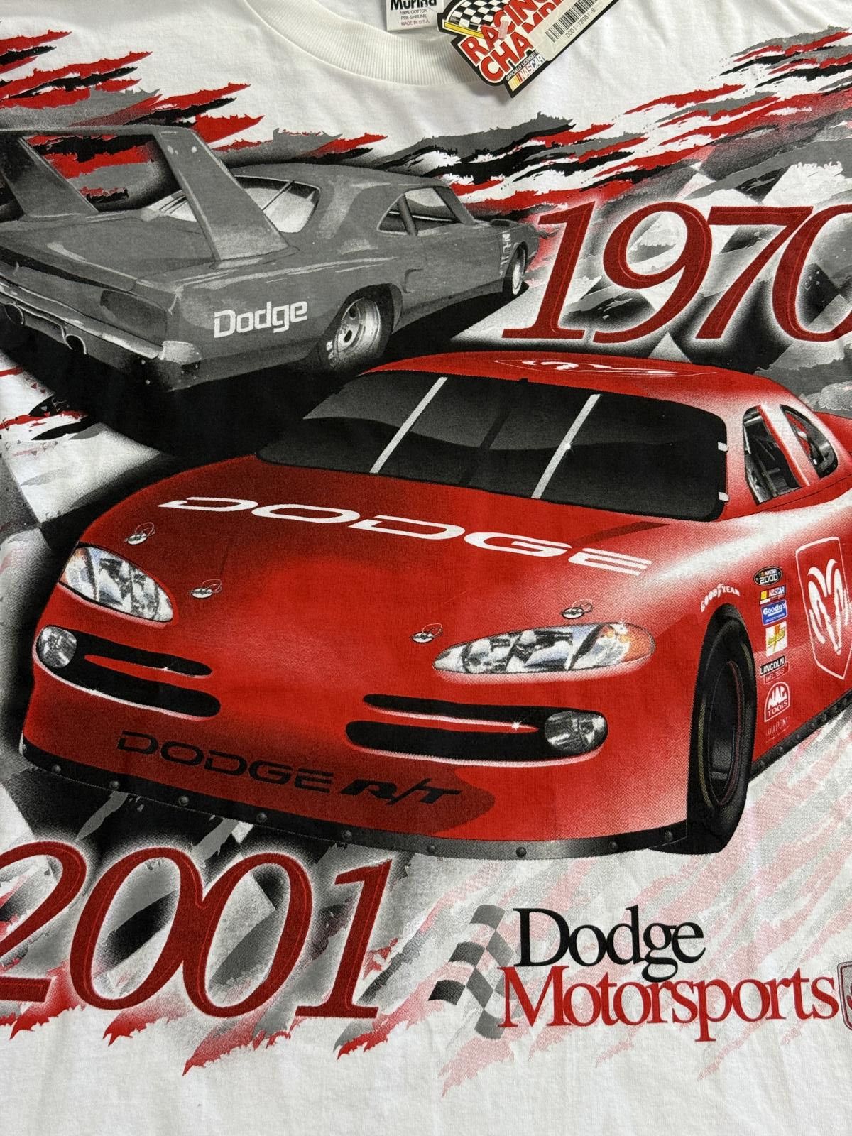 Marina Rinaldi Vintage Dodge Motorsports T-hirt 1970 to 2001 AOP Nascar 3XL Size US XXL / EU 58 / 5 - 4 Thumbnail