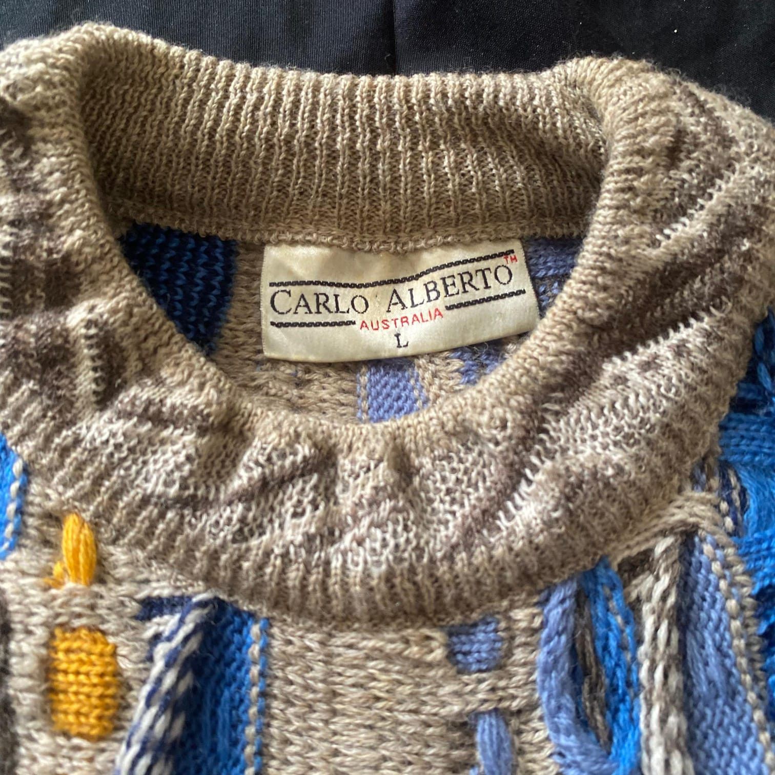 Coogi Vintage 3D Knitwear Carlo Alberto Australia Size US L / EU 52-54 / 3 - 4 Thumbnail