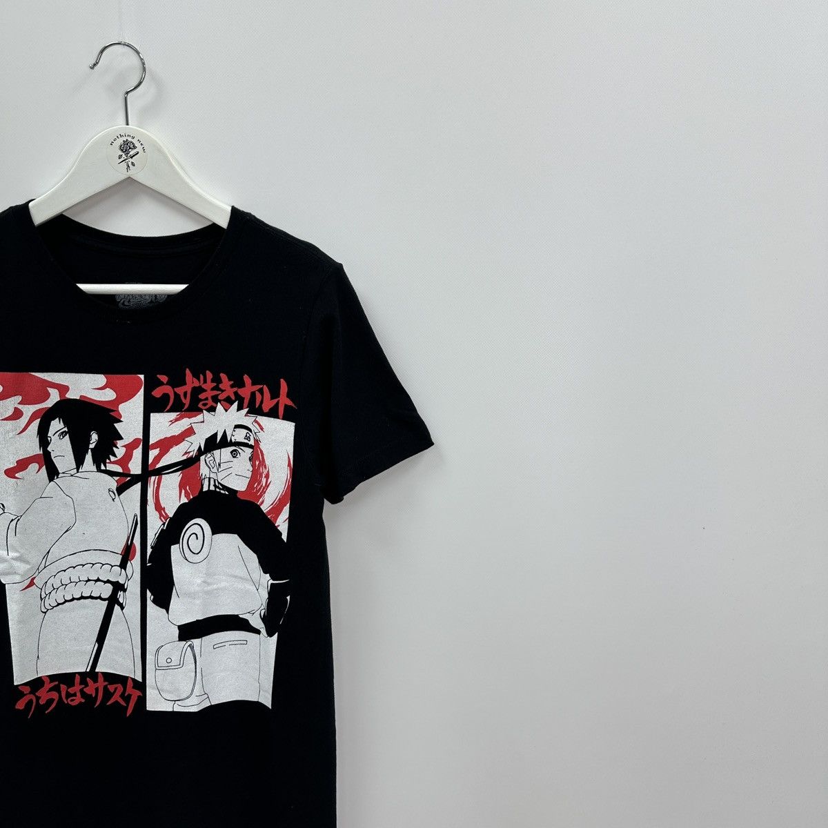 Anime Naruto Shipuden Shonen Jump Saske Anime tee Orachimaru y2k Size US S / EU 44-46 / 1 - 2 Thumbnail