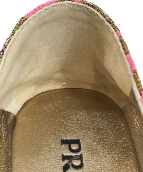 Prada PRADA Floral Design Espadrilles Pink 36 Size US 6 / IT 36 - 10 Thumbnail