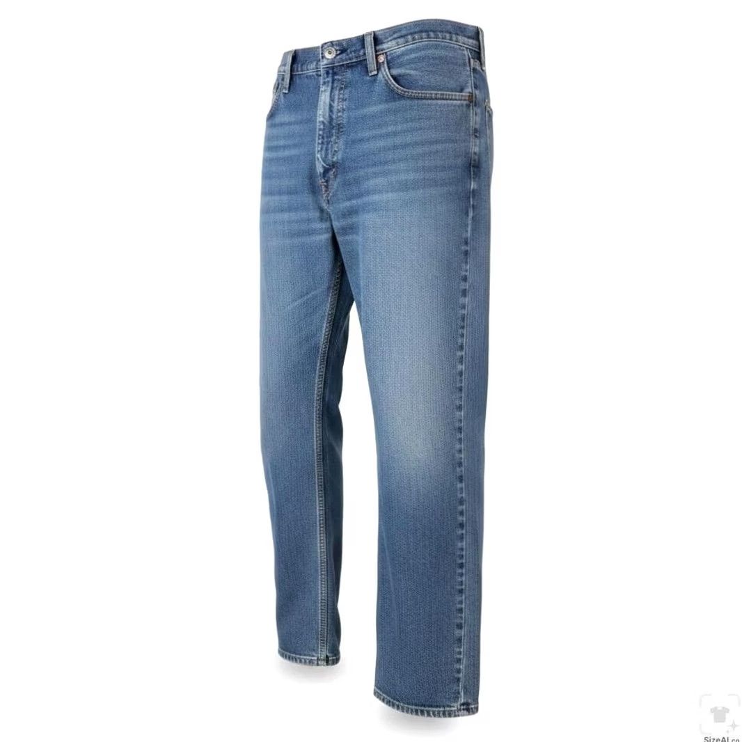 Levi's Levi's 505 Jeans Mens 36 Regular Zip Fly Denim Blue Medium Wash Straight 5-Pocket Size US 36 / EU 52 - 2 Thumbnail