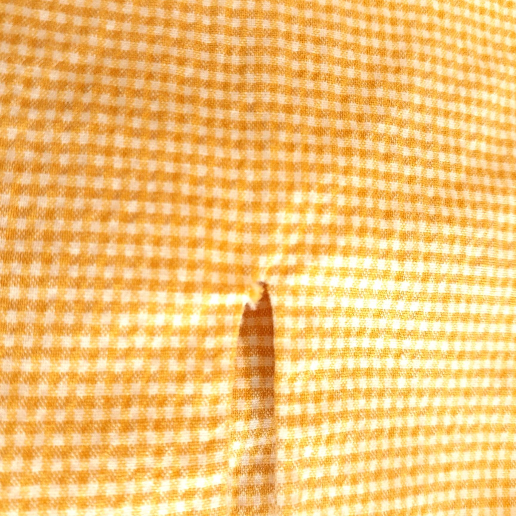 Piazza Sempione Piazza Sempione Audrey Pants Cropped Yellow Plaid Flat Front Zip 30x25 Women Size 30" / US 8 / IT 44 - 3 Thumbnail