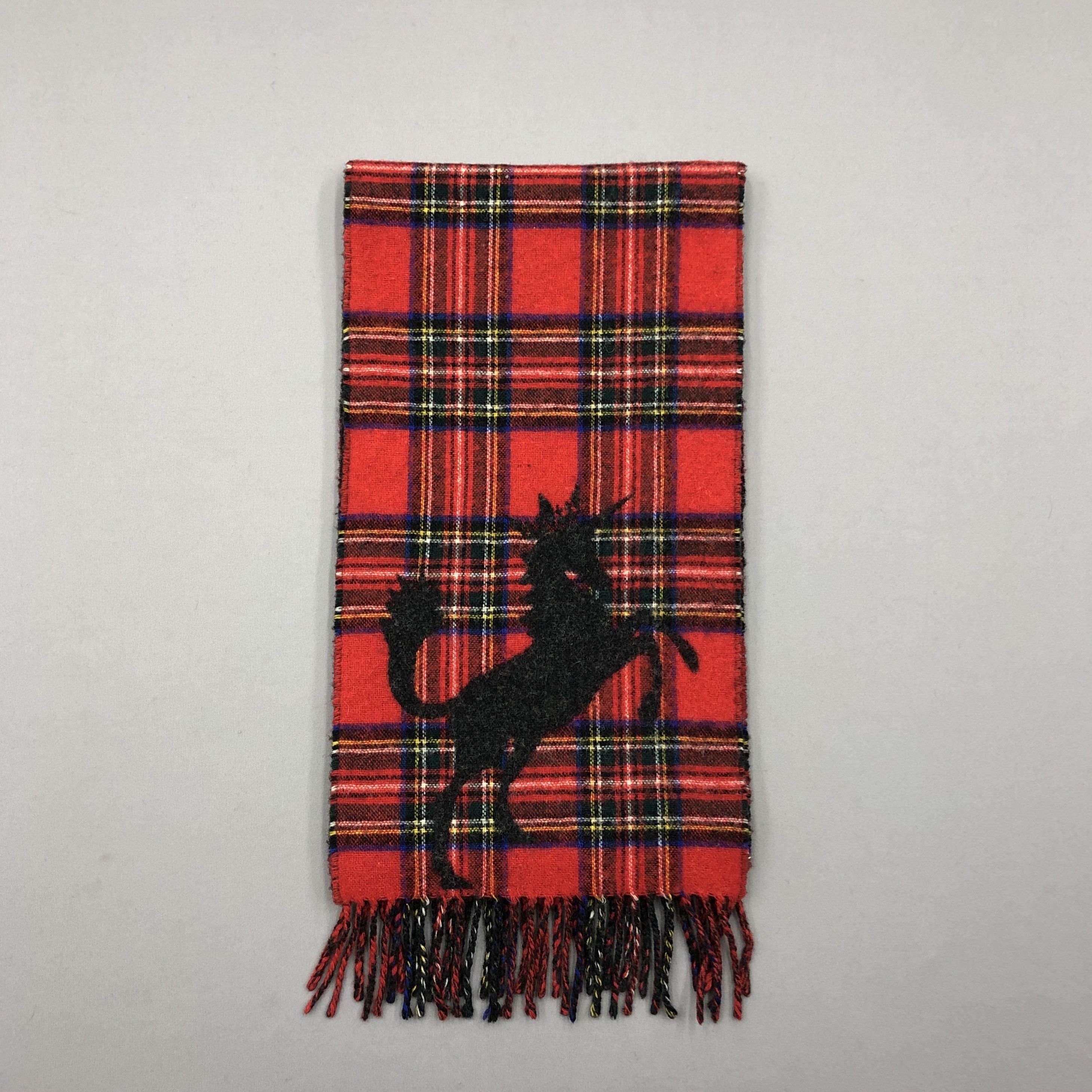 Vintage Vintage Glen Prince Scarf Reversible Horse Plaid Scarves Size ONE SIZE - 2 Thumbnail