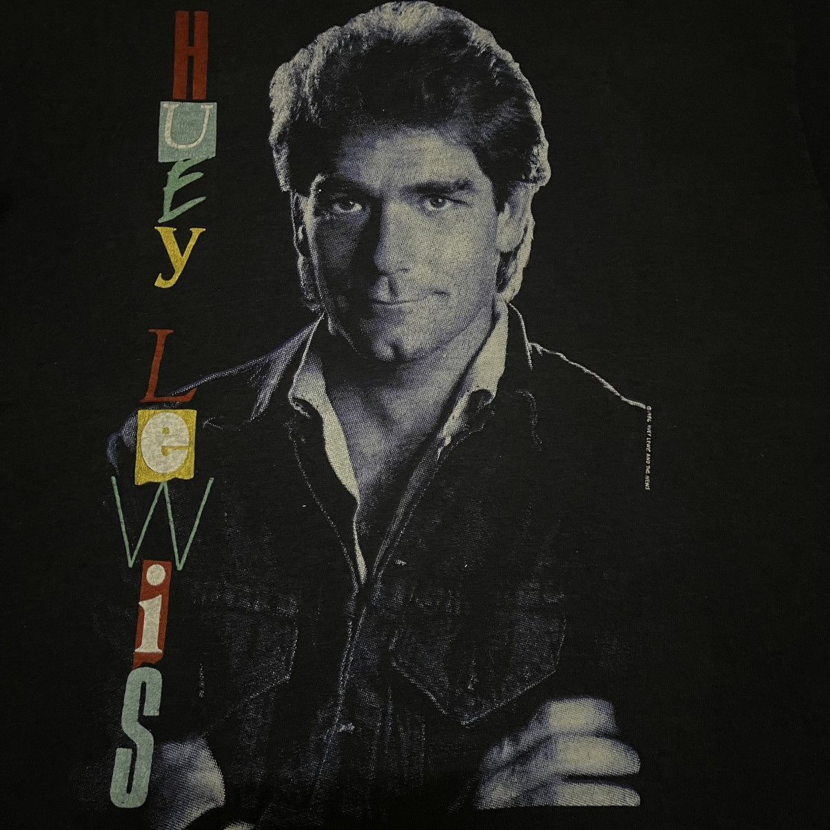 Vintage Band tee huey lewis and the news Size US M / EU 48-50 / 2 - 4 Thumbnail