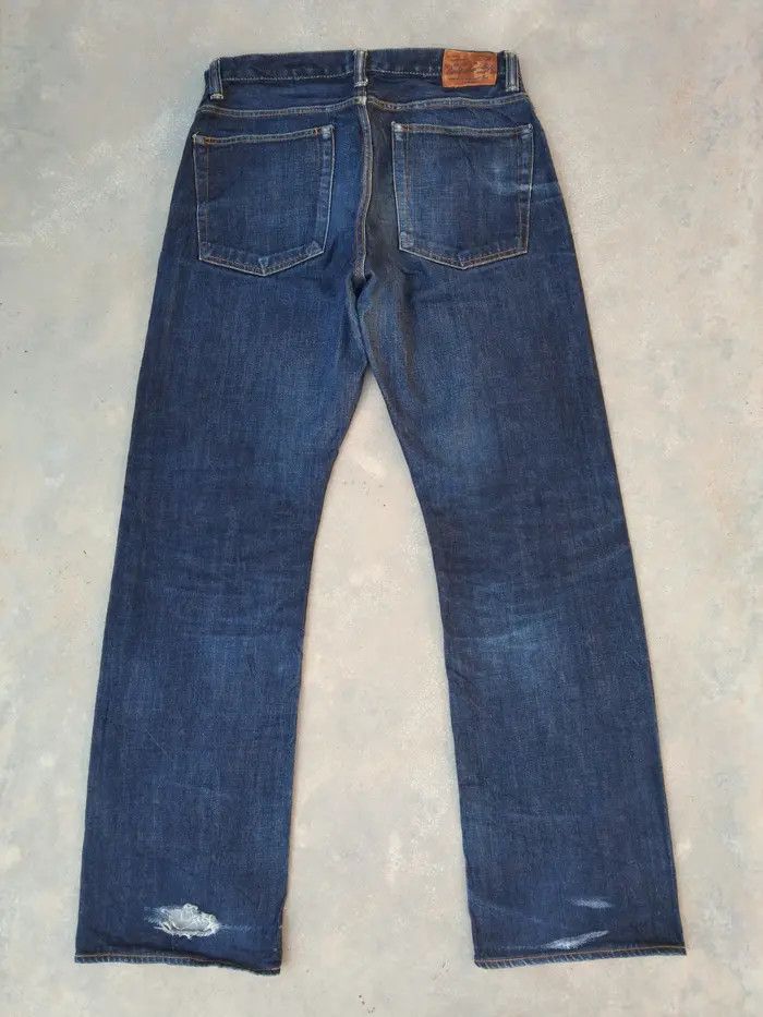 Japanese Brand × Jean × Vintage Vintage The Superior Labor Selvedge Redline Japan Jeans Size US 32 / EU 48 - 2 Thumbnail
