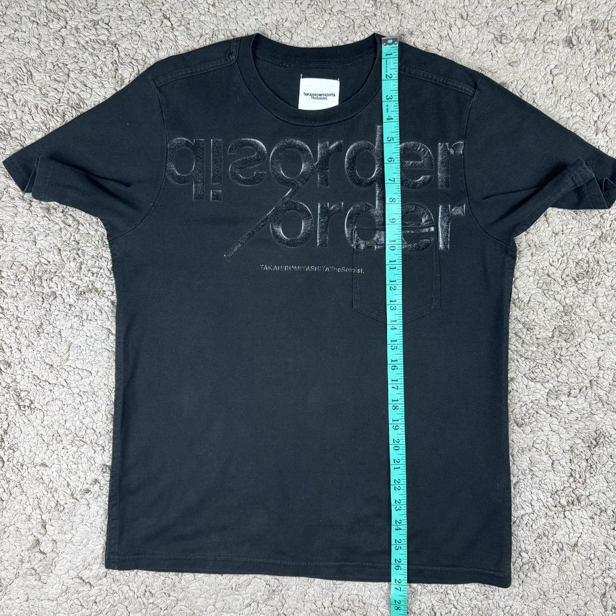 Takahiromiyashita The Soloist. Vintage Takahiromiyashita TheSoloist Disorder Order T-shirt Size US M / EU 48-50 / 2 - 13 Thumbnail
