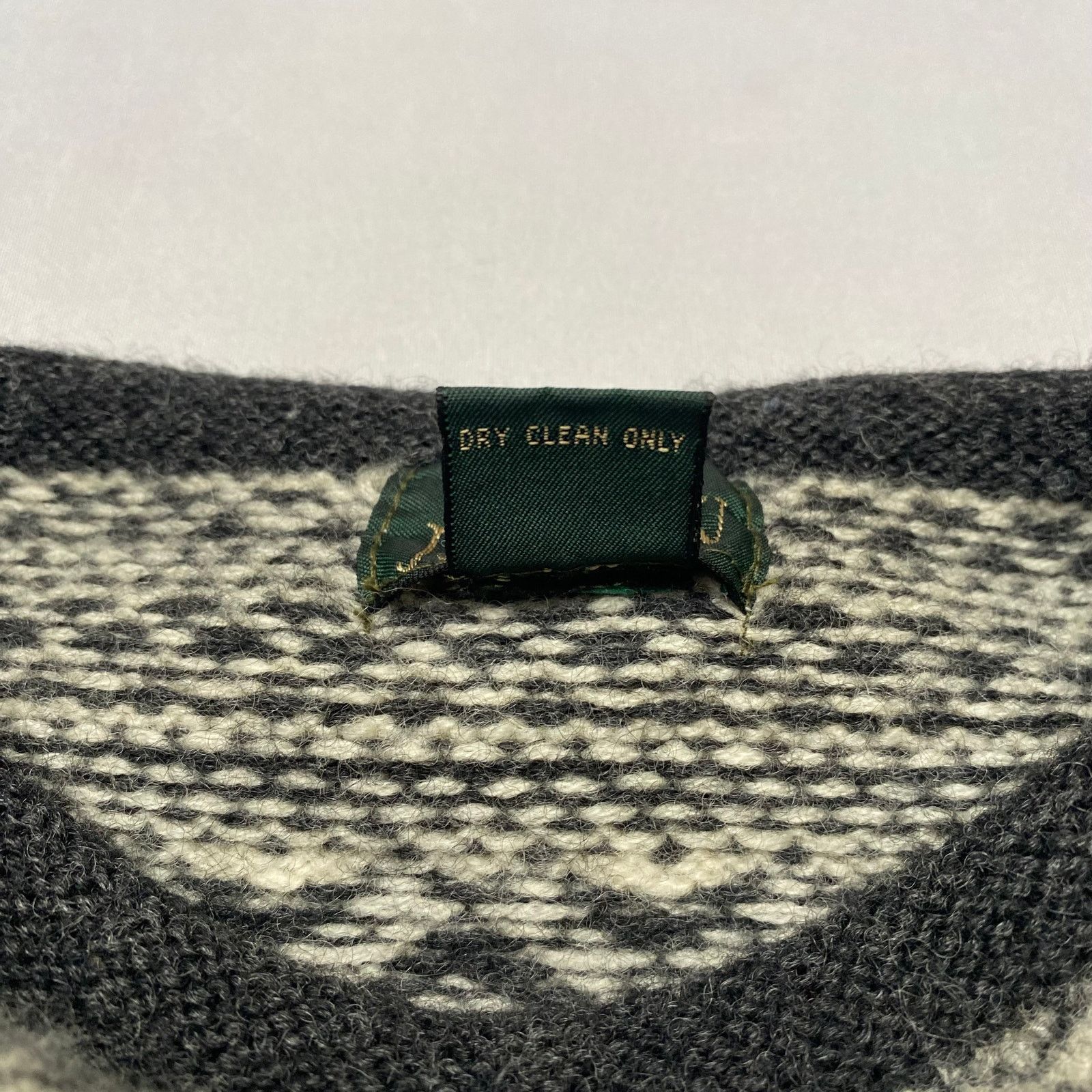 J.Crew × Vintage VTG 90s J.Crew Oarsmen Nordic Wool Sweater Large Fair Isle Size US L / EU 52-54 / 3 - 4 Thumbnail