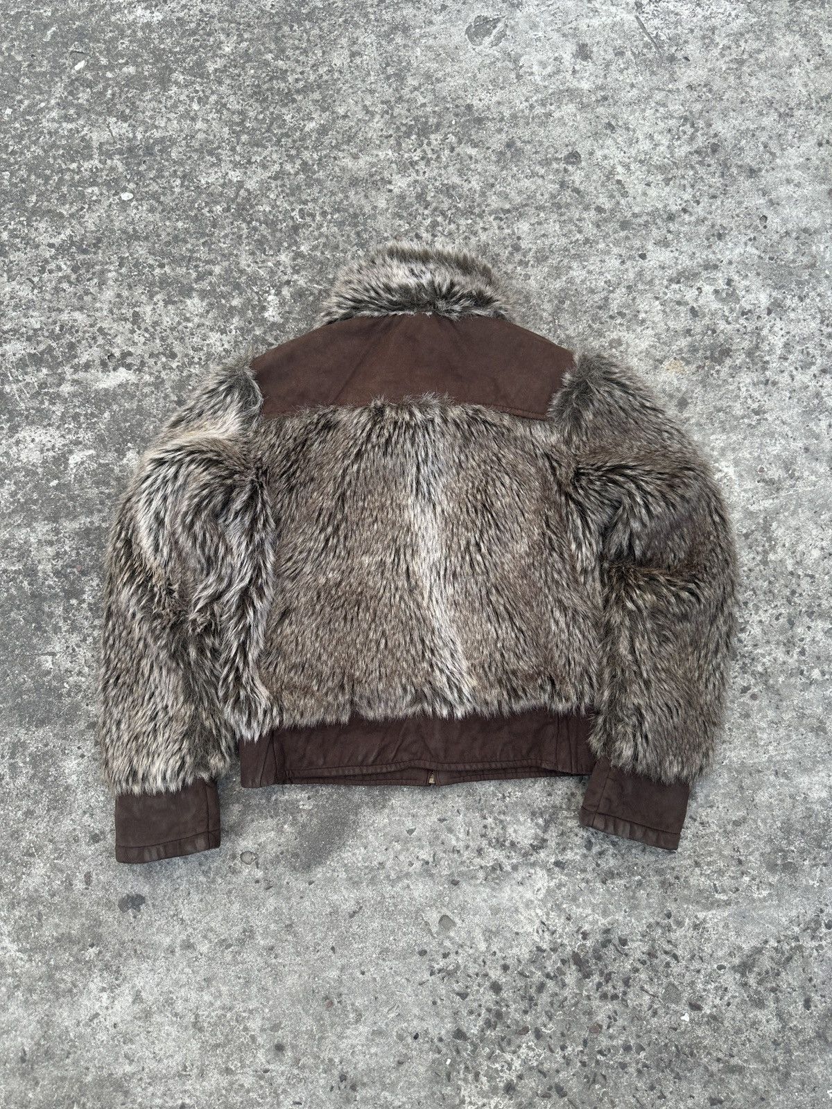 Other Y2K Vintage Fur Jacket Mohair Streetwear Opium Alt Rare VTg Size S / US 4 / IT 40 - 6 Thumbnail