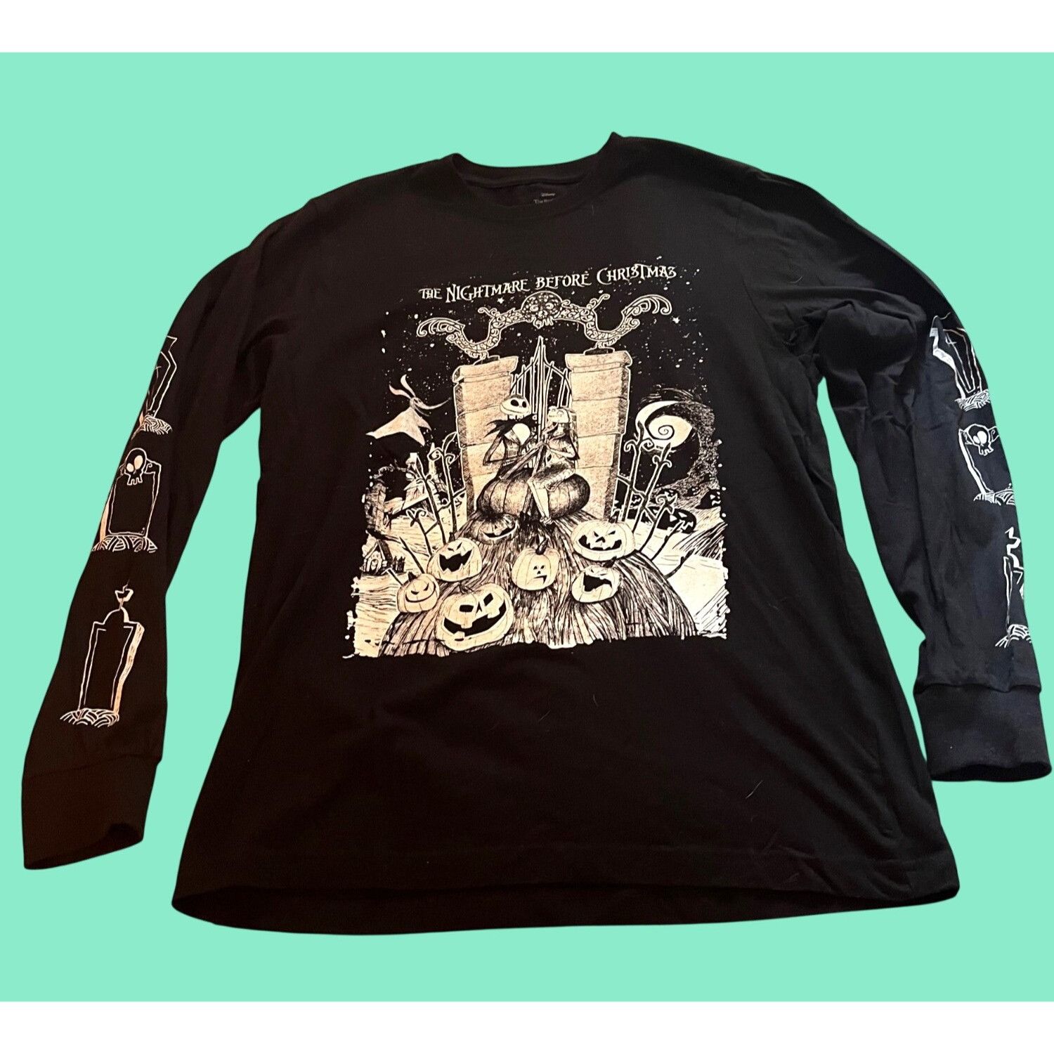 Disney Disney Tim Burtons The Nightmare Before Christmas Black Long Size US M / EU 48-50 / 2 - 1 Thumbnail
