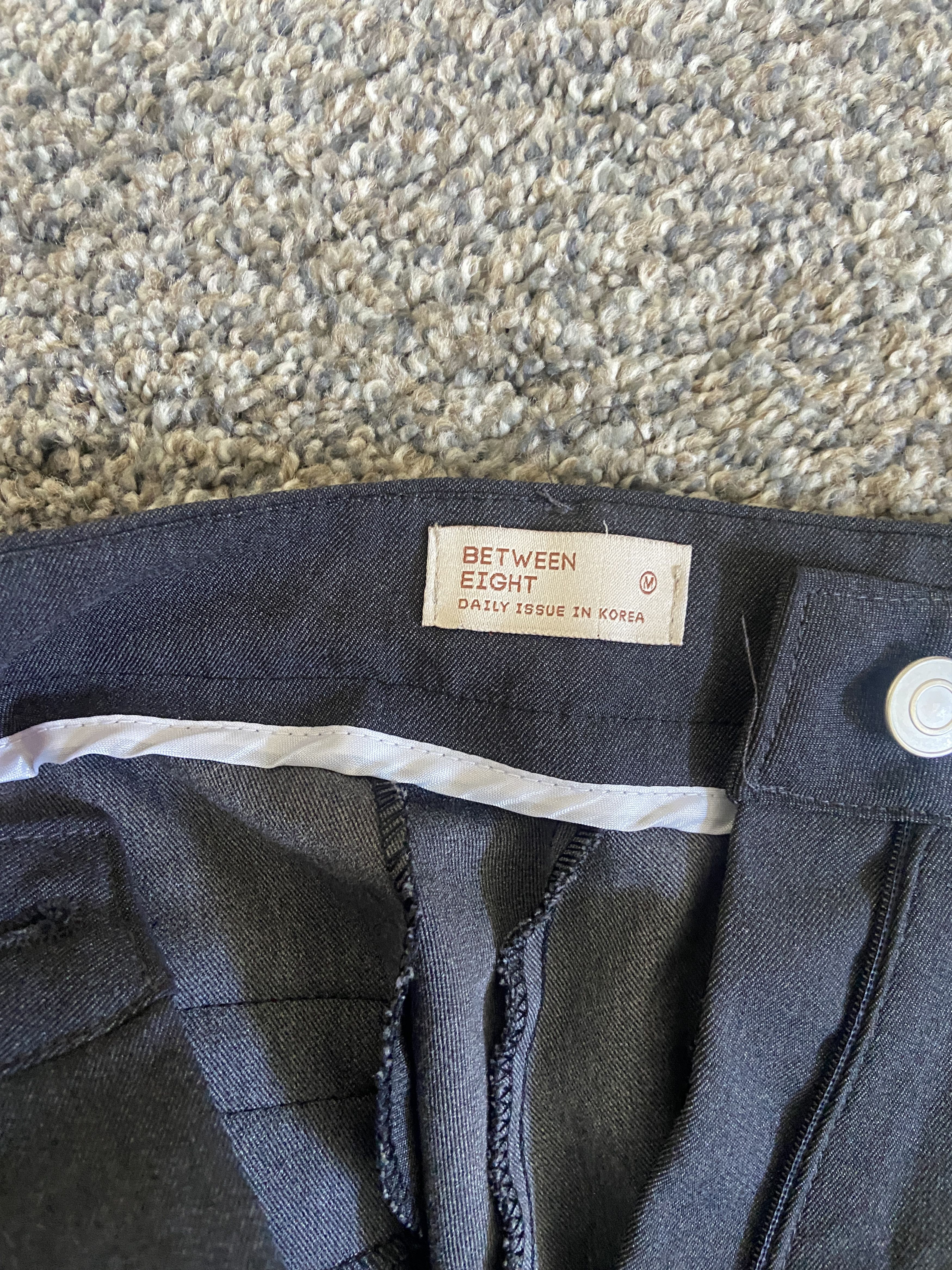 Other Between Eight 8 Seconds Korean Brand Grey Wide Leg Pants 28 Size 28" / US 6 / IT 42 - 4 Thumbnail
