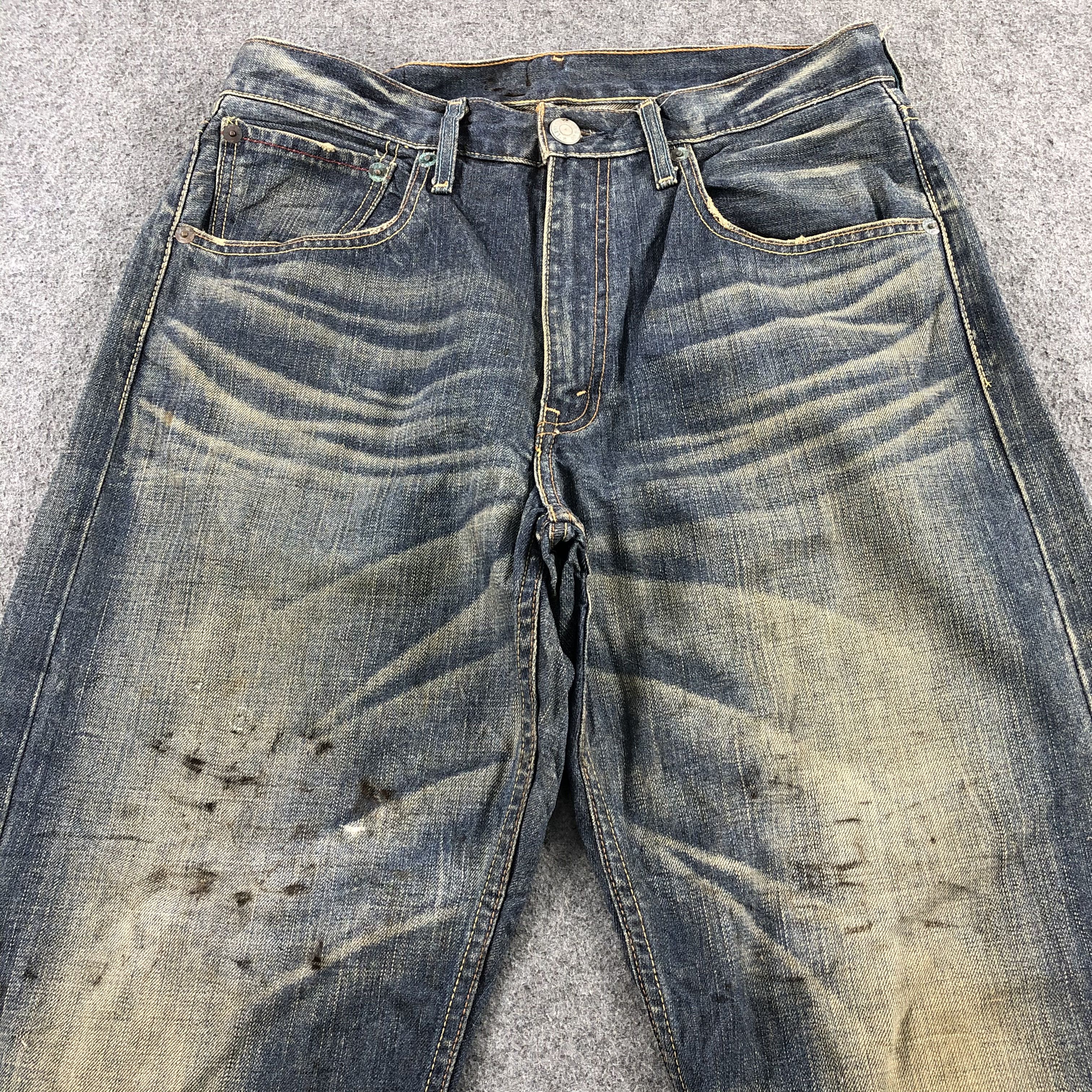 Levi's × Vintage Vintage Levis 709 Jeans-JM2004 Size US 35 - 3 Thumbnail