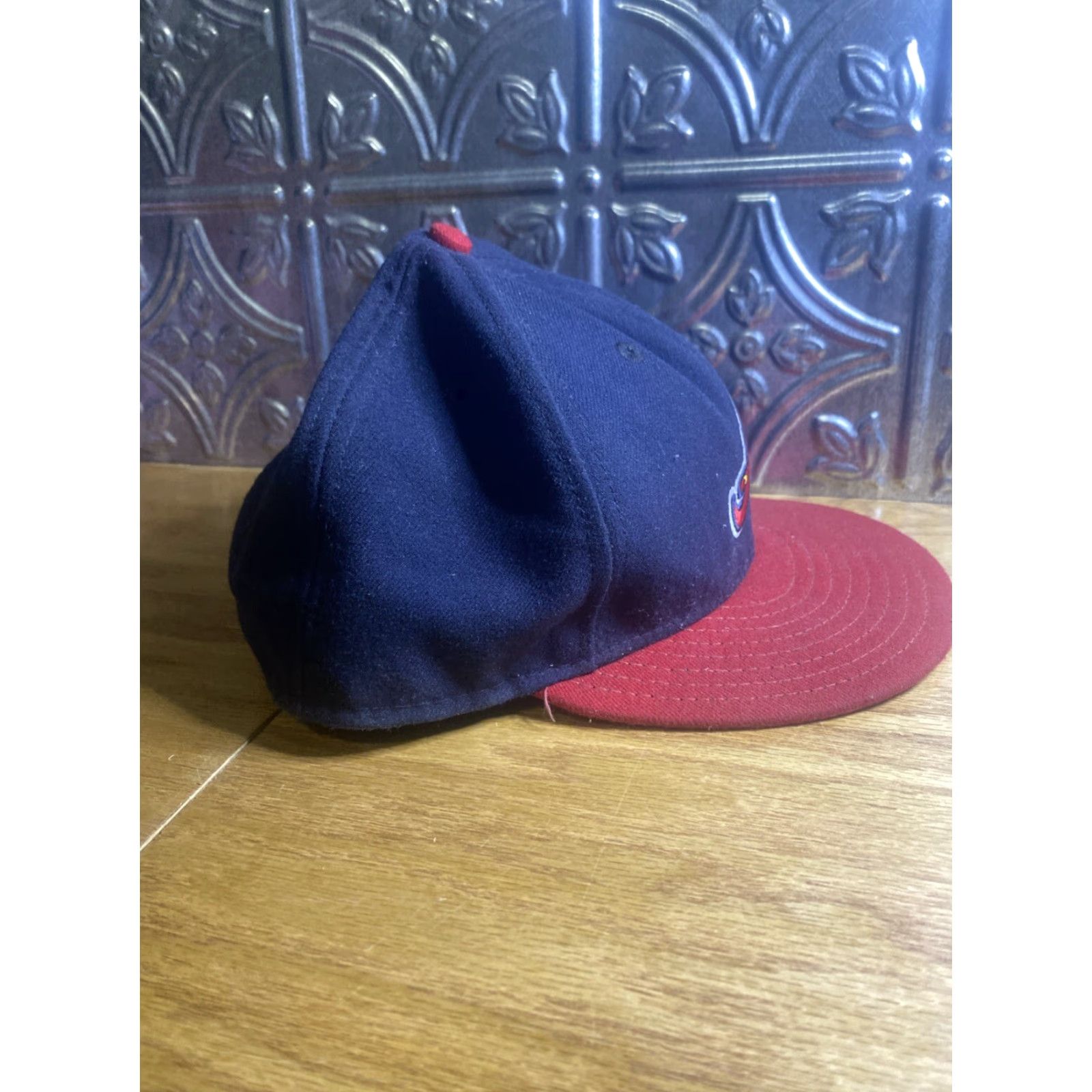New Era New Era Atlanta Braves 7 3/8 Fitted Hat Colorblock MLB 5950 On Field Cap Patch Multicolor 59FIFTY Baseball Cap Unisex Adults Mens Womens Size ONE SIZE - 4 Thumbnail