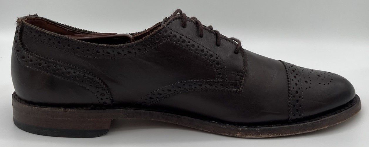 Allen Edmonds Allen Edmonds "LEXINGTON" Oxfords Dark Brown Leather 10.5 D Size US 10.5 / EU 43-44 - 6 Thumbnail