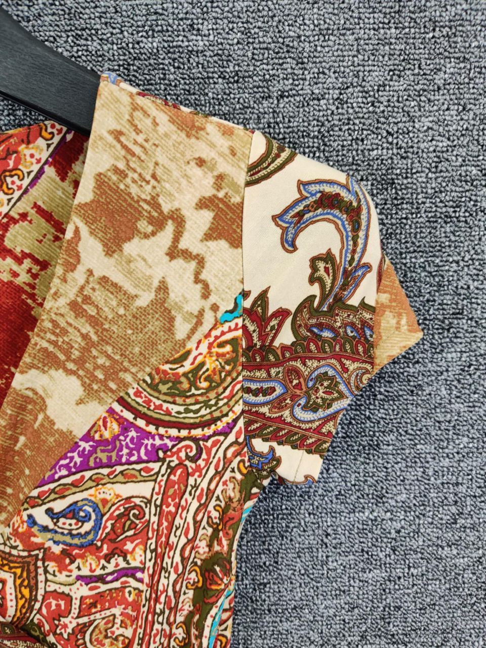 Ralph Lauren Vintage Ralph Lauren Petite Paisley Wrap Dress Size XS / US 0-2 / IT 36-38 - 3 Thumbnail