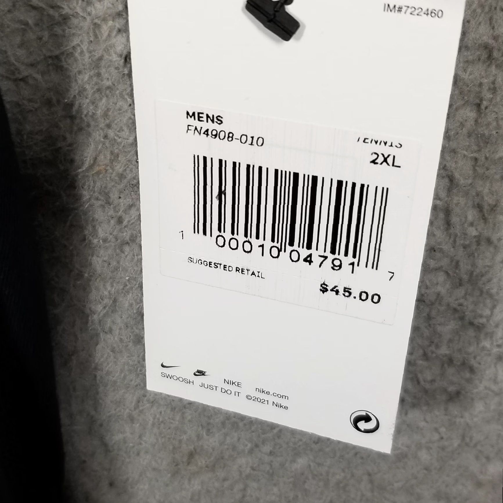 Nike NIKE Shirt Mens 2XL Black Graphic Tennis By Changing Nothing Tee Size US XXL / EU 58 / 5 - 3 Thumbnail