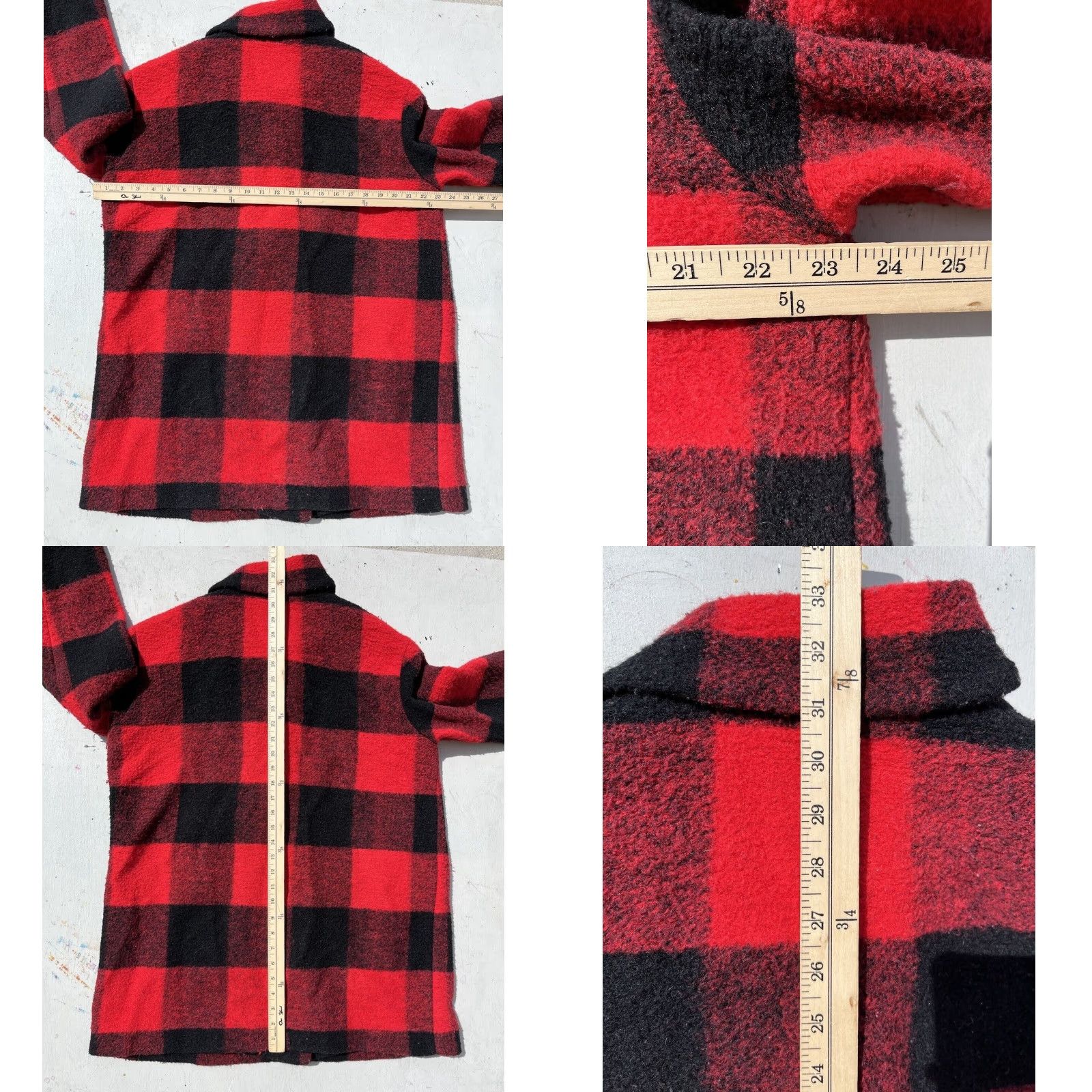 Pendleton VINTAGE Pendleton Women's Jacket Plaid Buffalo Lined Wool Snap City Lumber Bloke Jacket Size L / US 10 / IT 46 - 9 Thumbnail