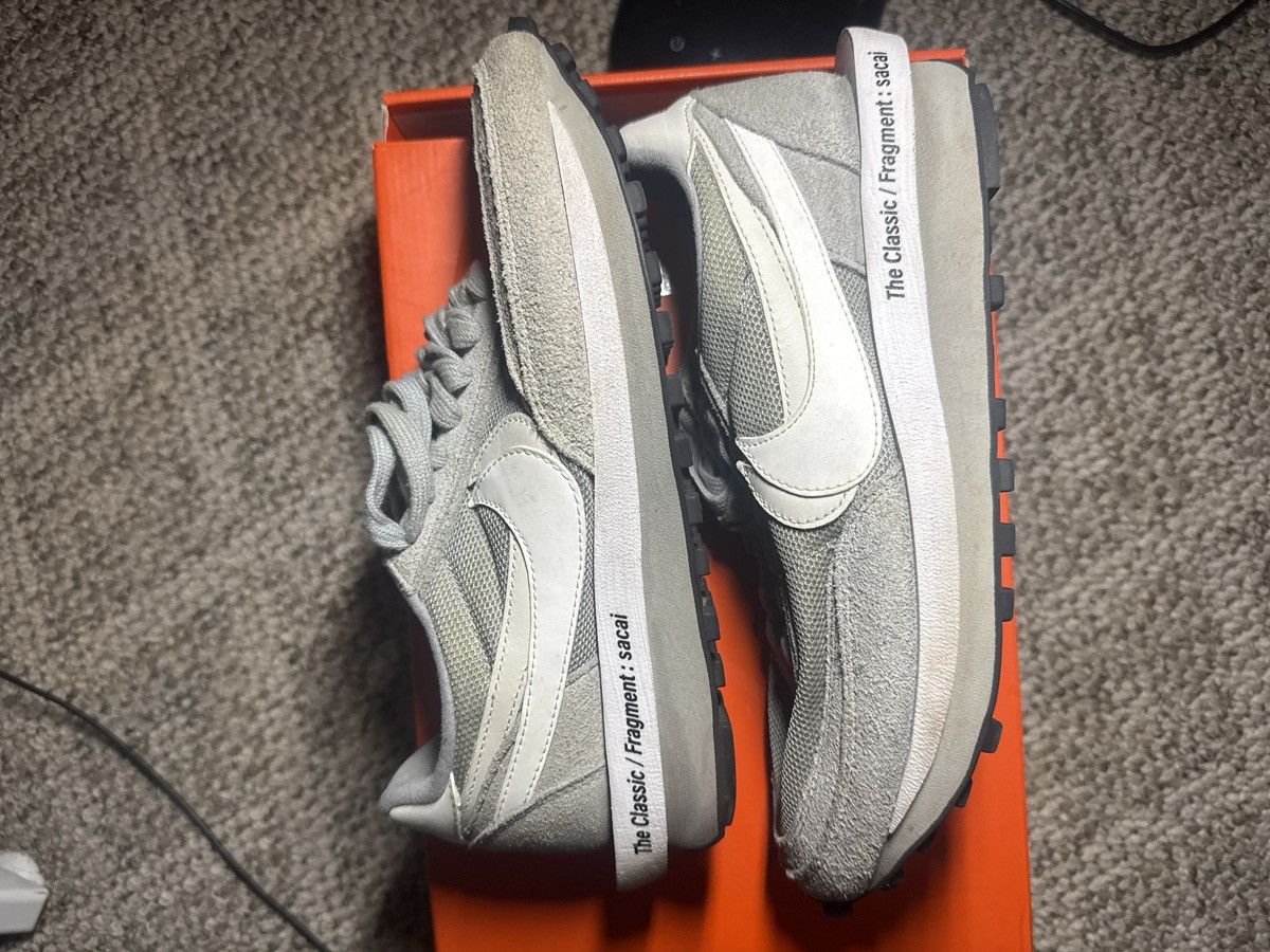 Nike Grey Fragment Sacai Waffle Size US 9 / EU 42 - 2 Thumbnail
