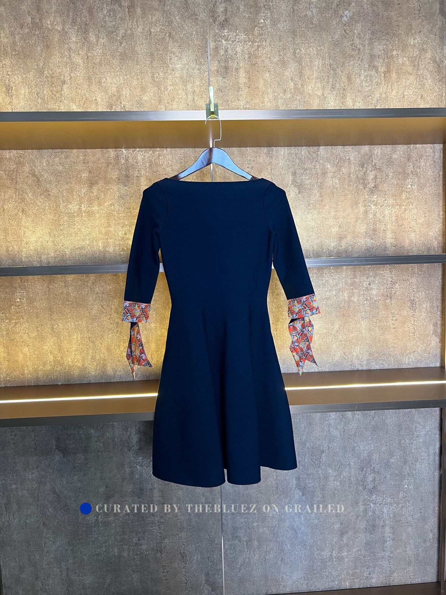 Dior Dior Silk Scarf Off-Shoulder Dress Size XS / US 0-2 / IT 36-38 - 1 Thumbnail