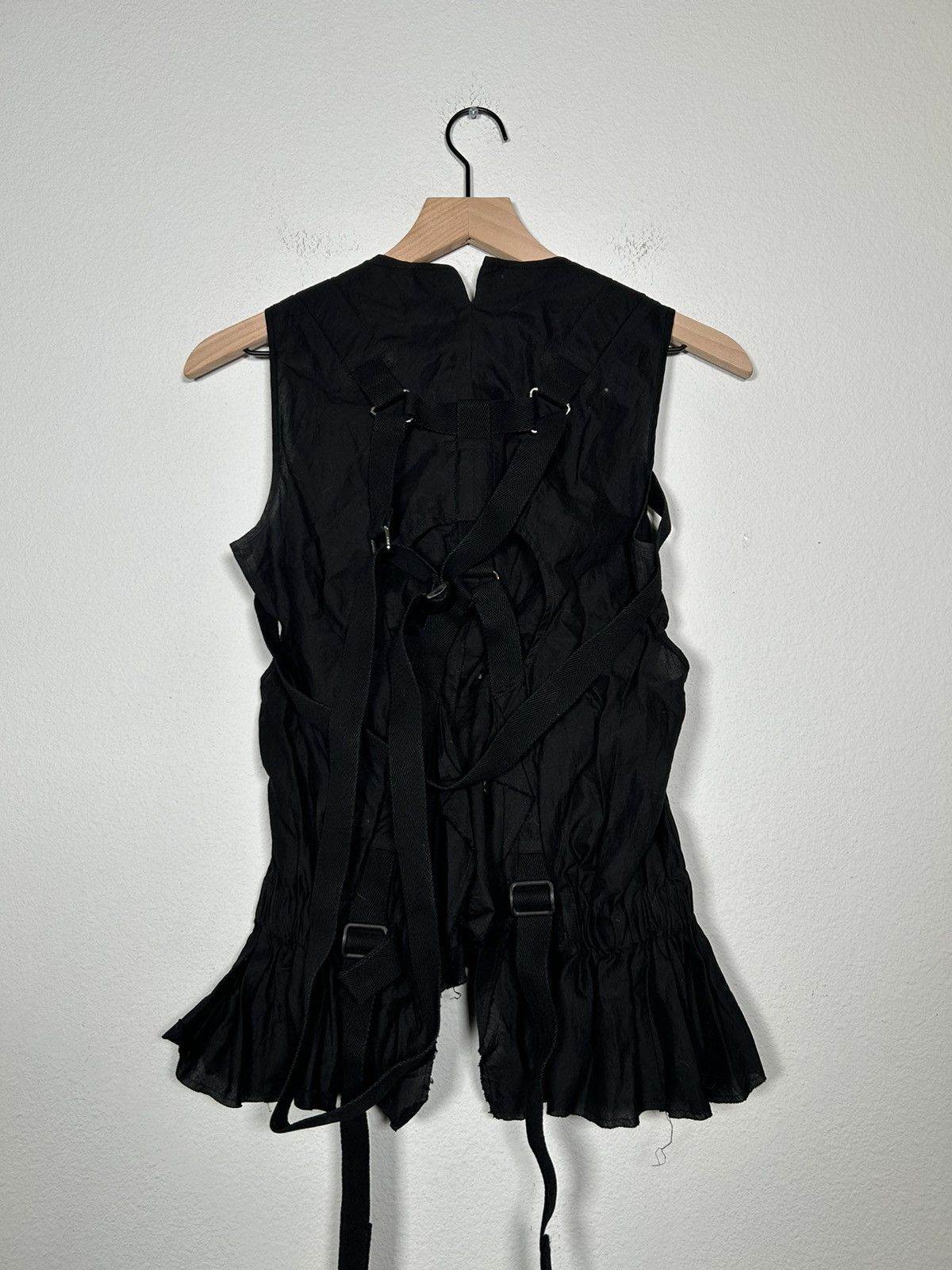 Junya Watanabe SS03 Parachute Bondage Double Layered Blouse Size S / US 4 / IT 40 - 4 Thumbnail