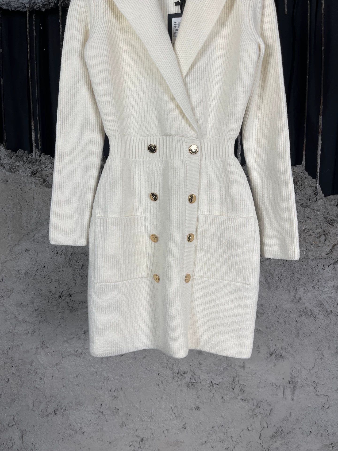 Elisabetta Franchi Elisabetta Franchi Wool Coat Women's 42 New Size M / US 6-8 / IT 42-44 - 4 Thumbnail