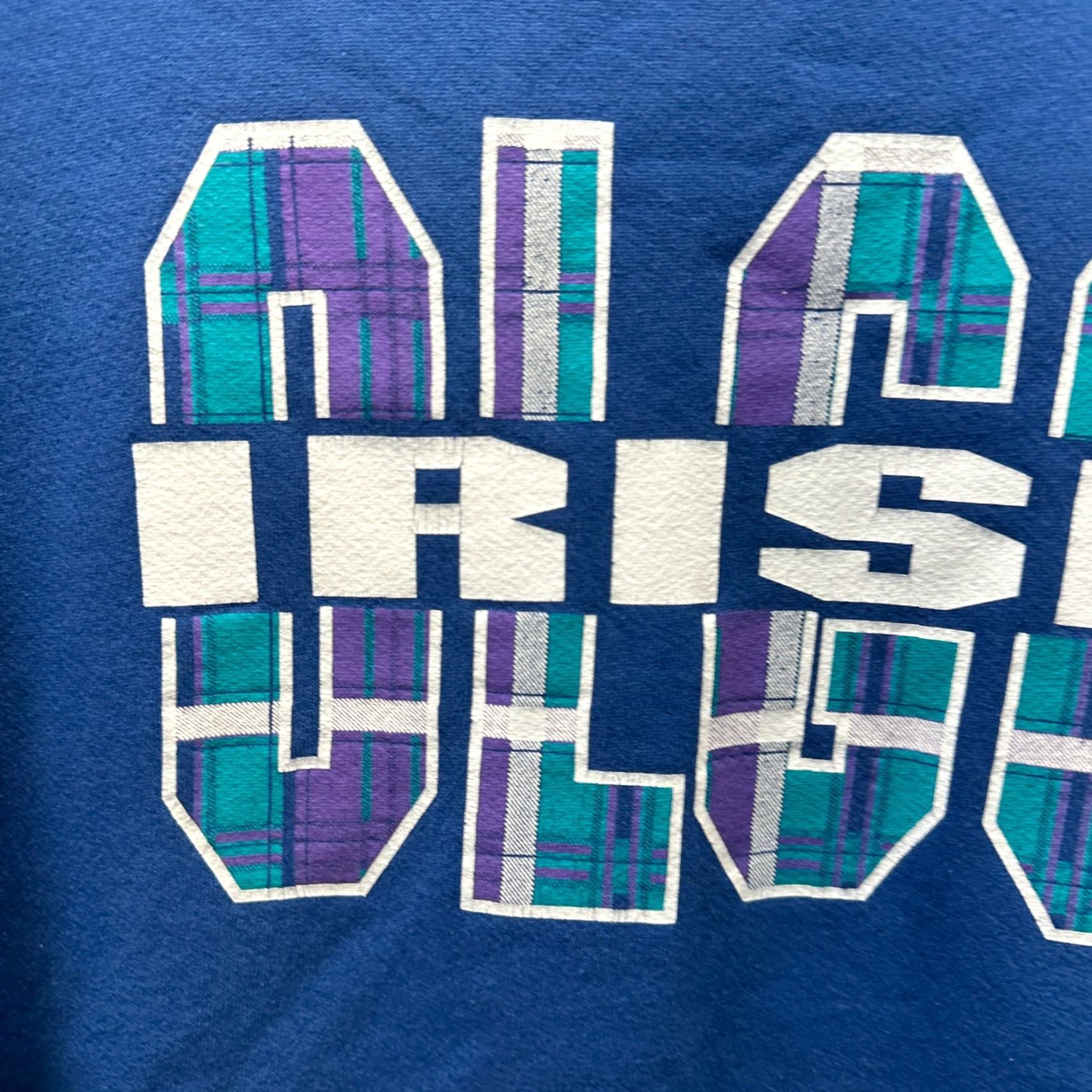 Jerzees VINTAGE Jerzees Sweatshirt Adult 2XL Blue Mens 90s Made in USA Irish OLGC Sweatshirt Size US XXL / EU 58 / 5 - 3 Thumbnail