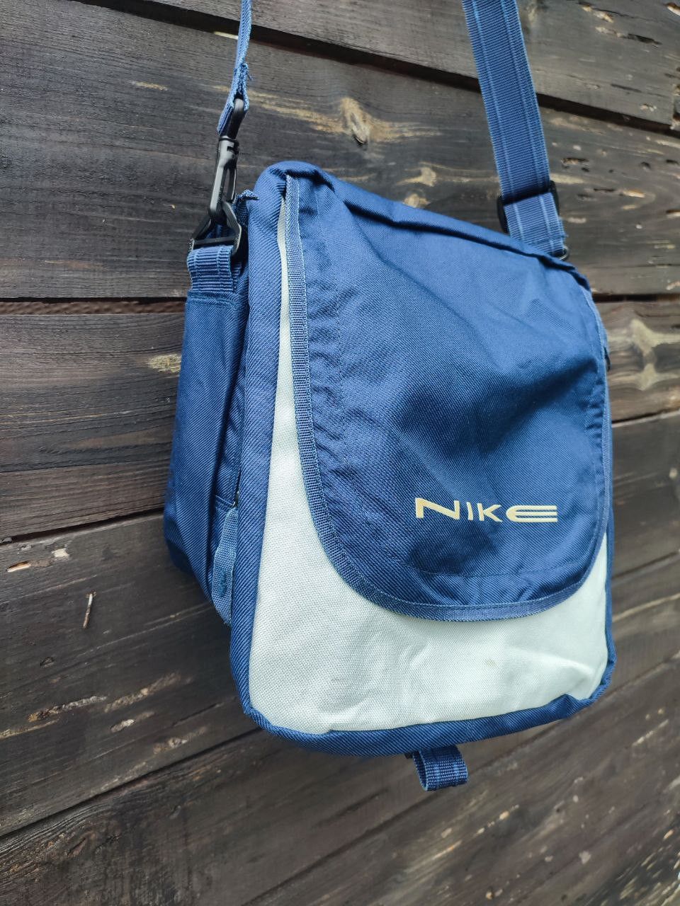 Nike Vintage Nike Y2K Messenger Bag - Navy Shoulder Crossbody Bag Size ONE SIZE - 2 Thumbnail